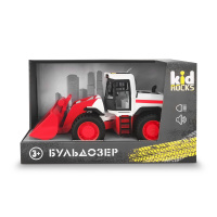 Игрушка-бульдозер KID ROCKS, масштаб 1:12,со звуком и светом, инерц. механизм