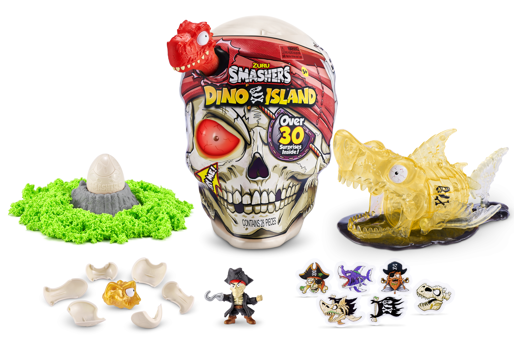 Игрушка Zuru Smashers: "Giant Skull", в ассортименте