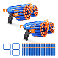 Игровой набор ZURU X-Shot INSANITY Мэник ДУО (2 бластера, 48 снарядов)