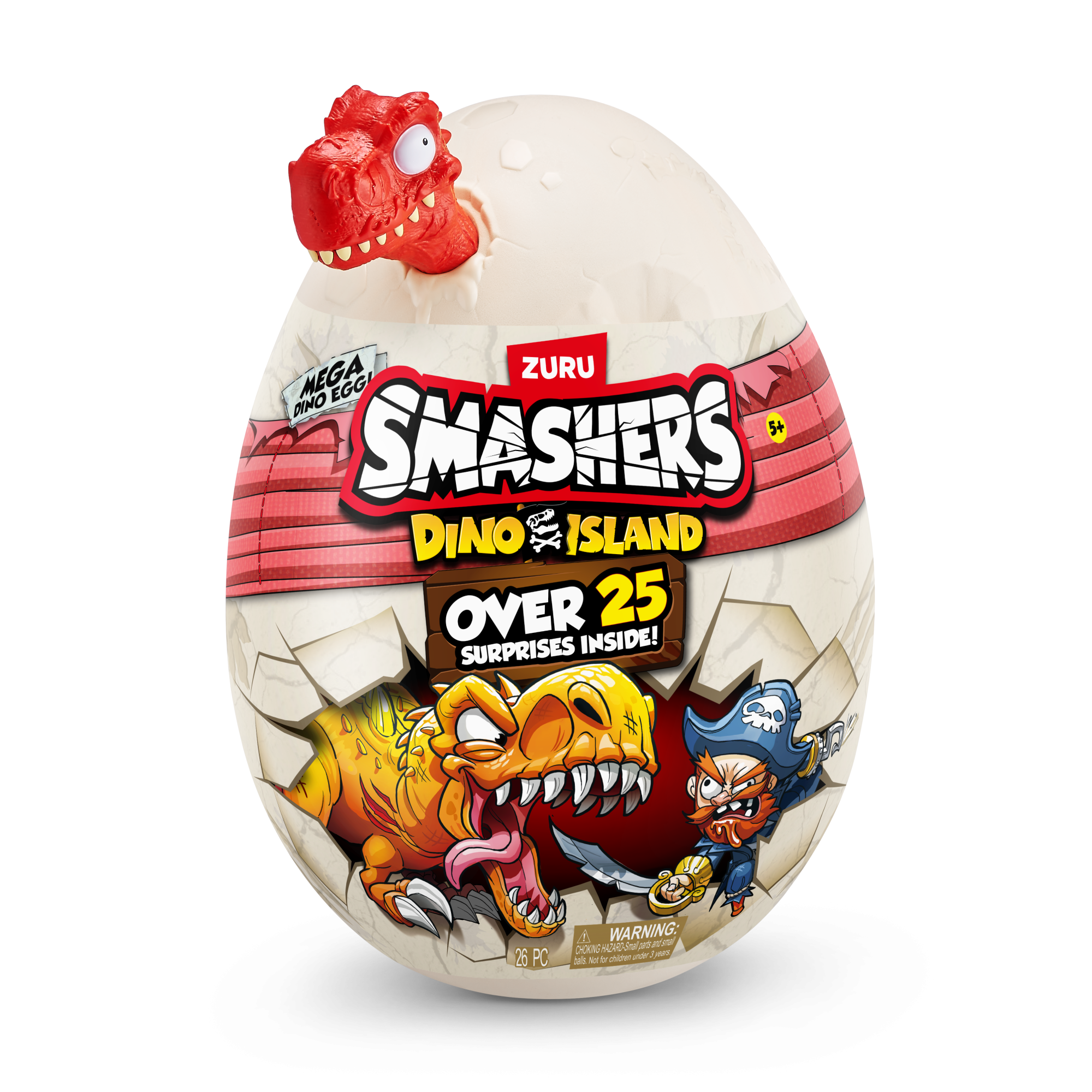 Игрушка Zuru Smashers: "Dino Island" Большое яйцо в ассортименте Игрушка Zuru Smashers: "Dino Island" Большое яйцо в ассортименте
