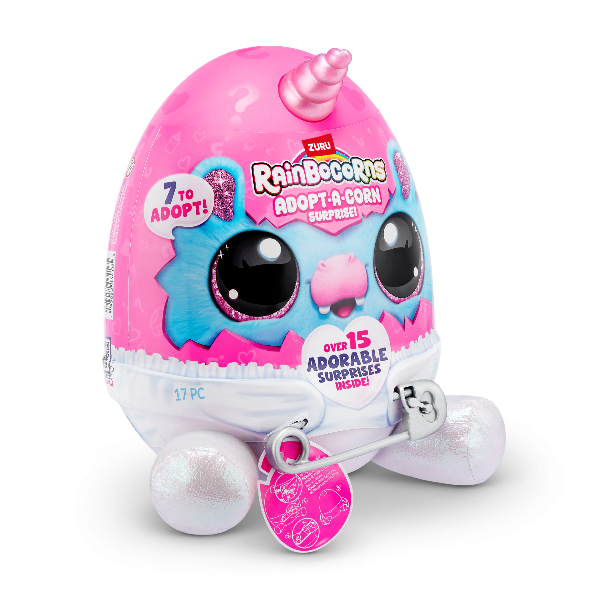 Игровой набор-сюрприз ZURU Rainbocorns Adopt-a-corn  S1 с акс. в асс., малый Игровой набор-сюрприз ZURU Rainbocorns Adopt-a-corn  S1 с акс. в асс., малый