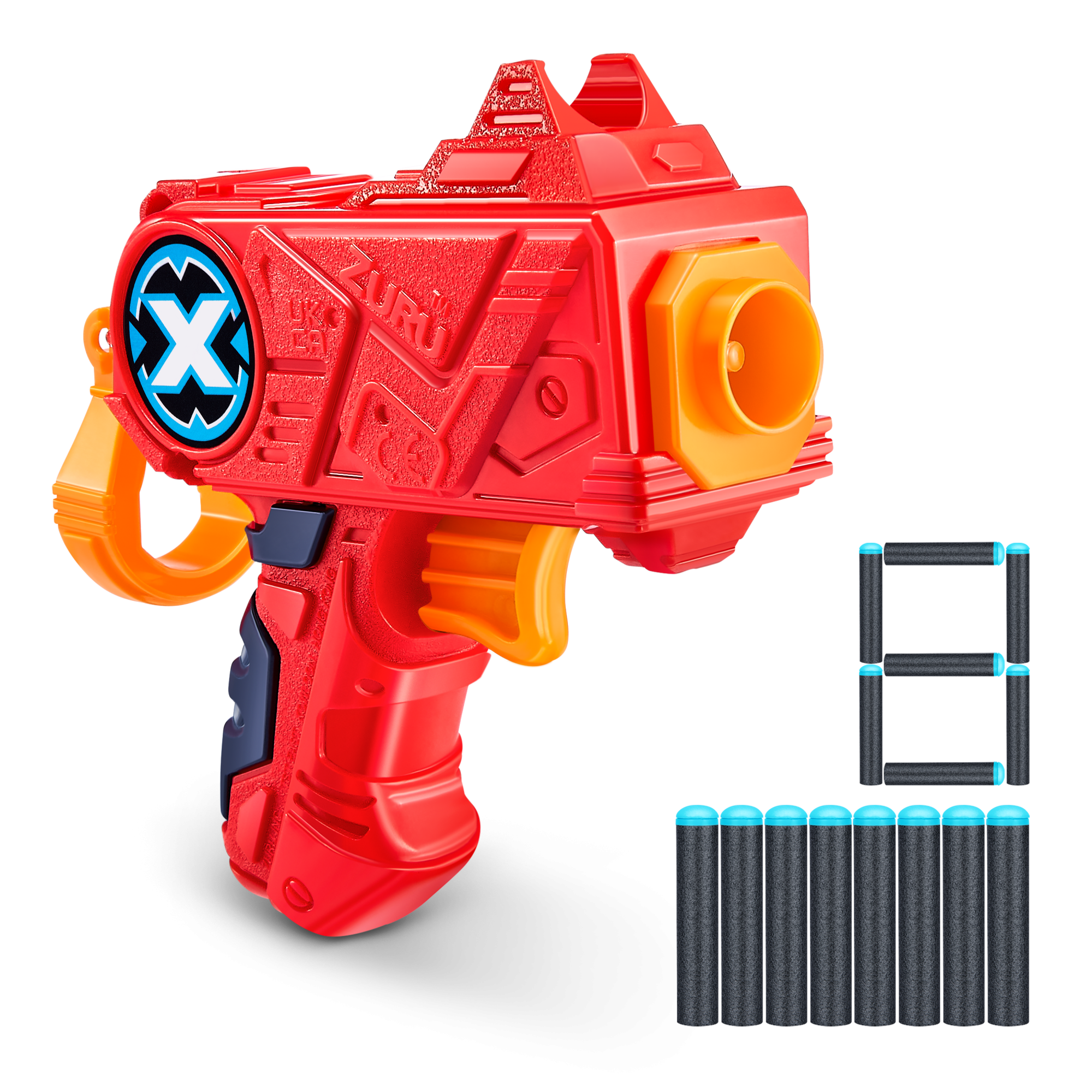 Игровой набор ZURU X-Shot EXCEL Микро (бластер, 8 снарядов), дисплей-бокс 12шт.