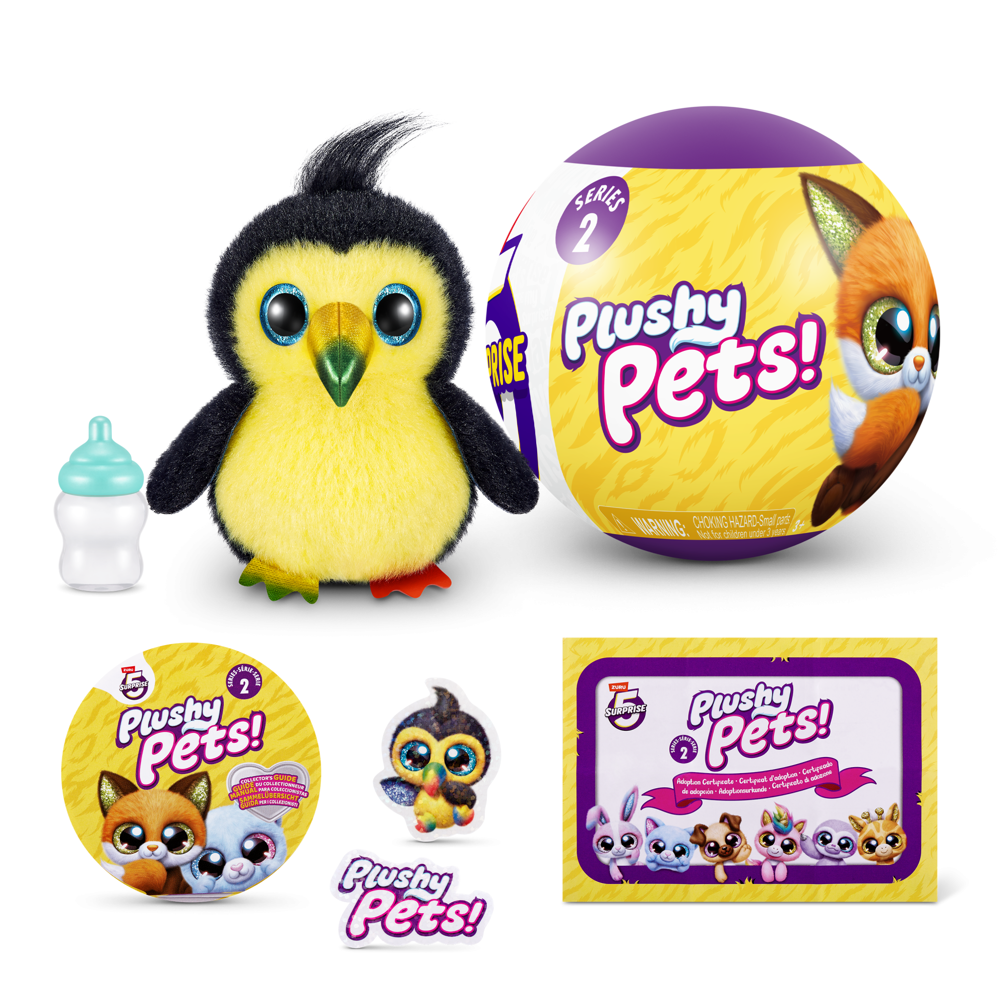 ZURU 5 Surprise "Плюшевые питомцы" S2 с акс. игрушка-сюрприз, дисплей-бокс 13шт.