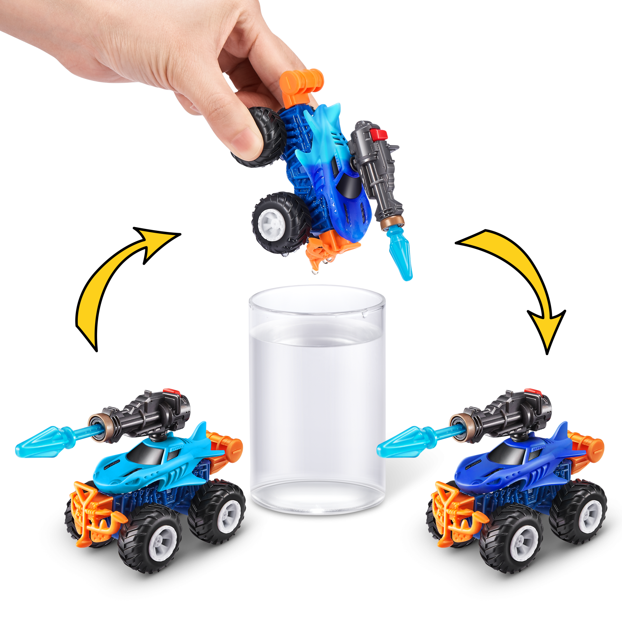 Капсула-сюрприз ZURU 5 Surprise "Монстр-траки" S3 с акс. в асс., дисплей-бокс 13шт.