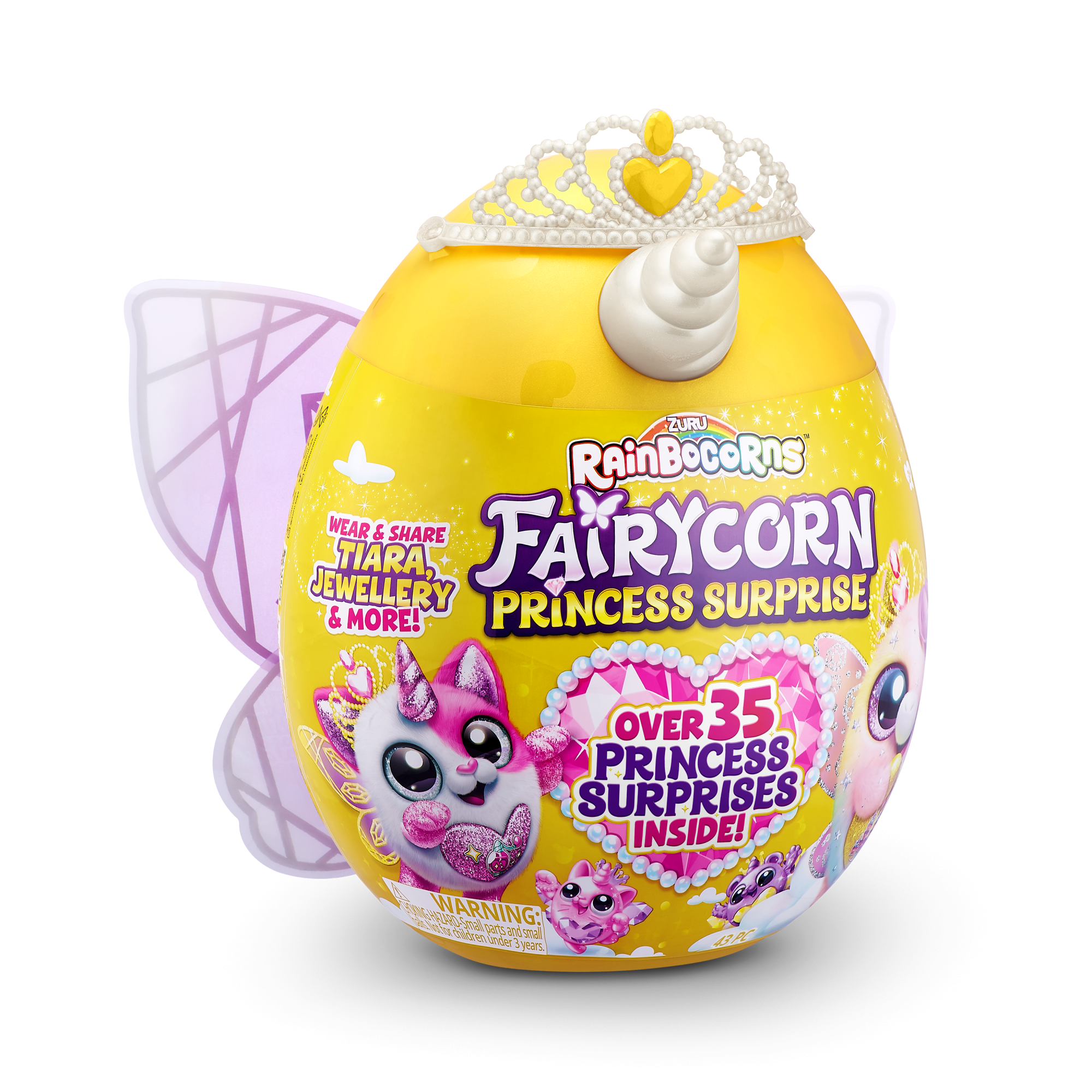 Игровой набор-сюрприз ZURU Rainbocorns Fairycorn Princess S6 с акс. в асс.