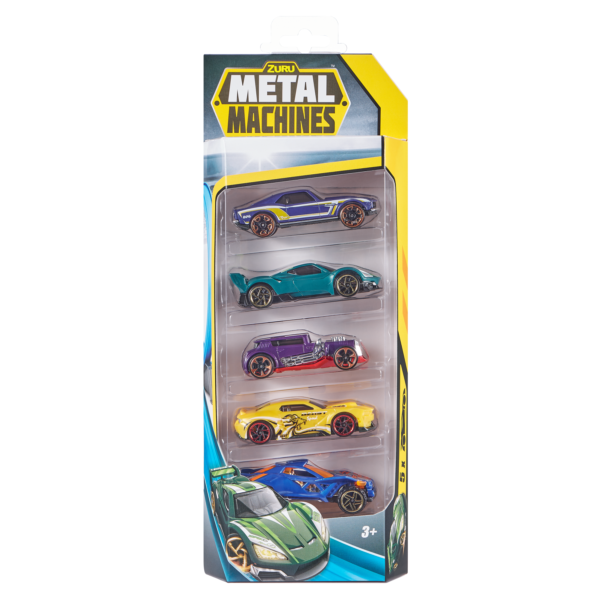 Набор машинок ZURU Metal Machines в асс., 5шт. Набор машинок ZURU Metal Machines в асс., 5шт.