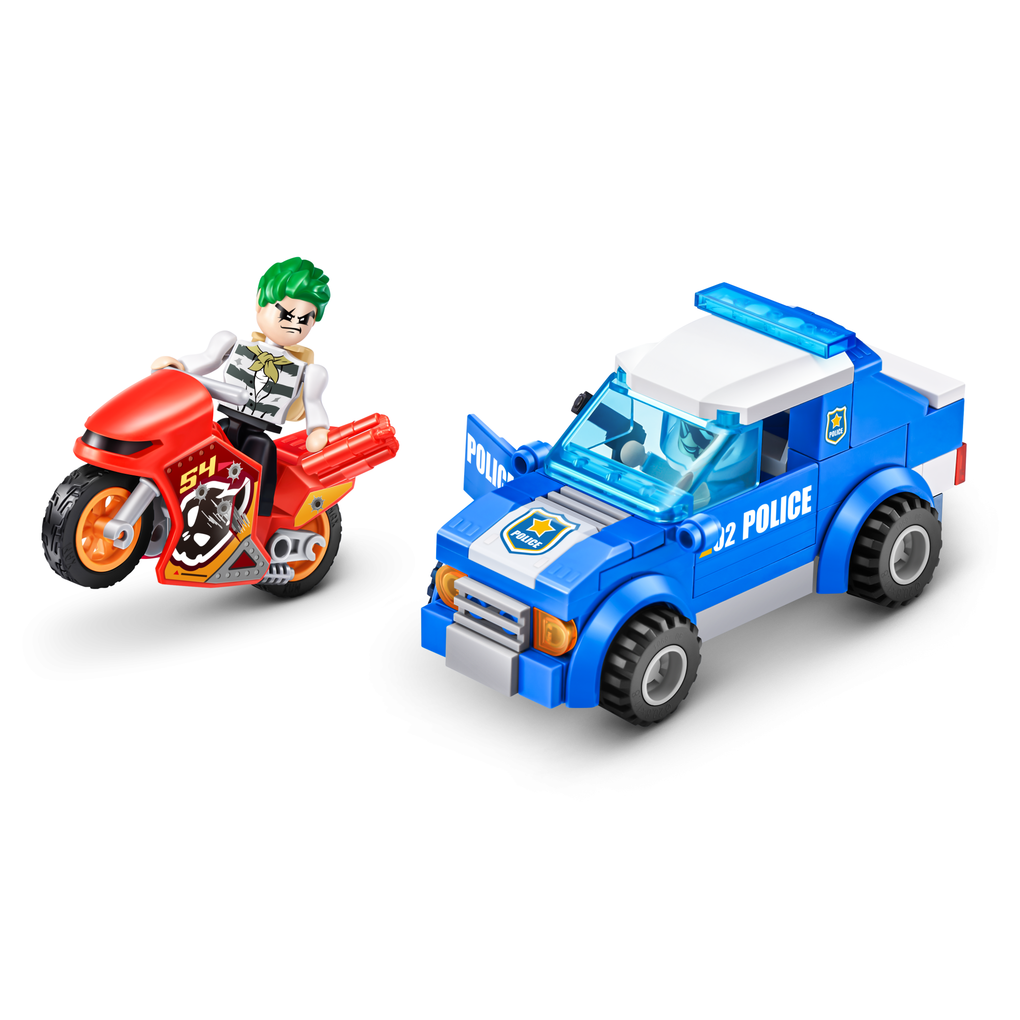 Конструктор ZURU MAX "Городские приключения" Полицейский участок S1, 125 дет.