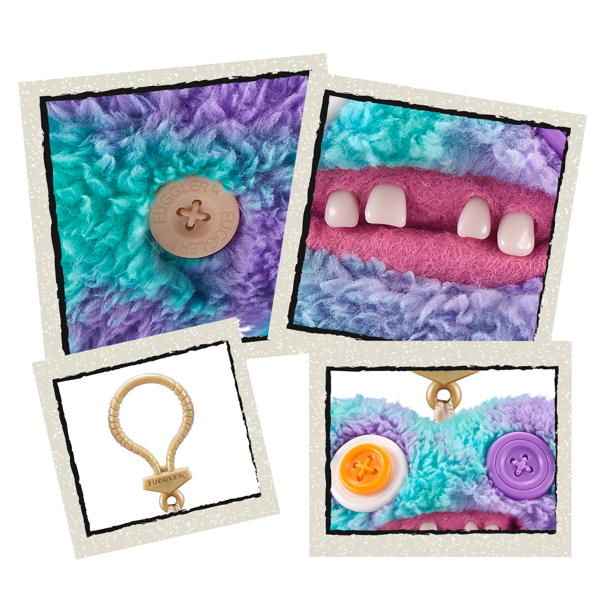 Плюшевая игрушка Zuru Fuggler Key Rings, в асс.