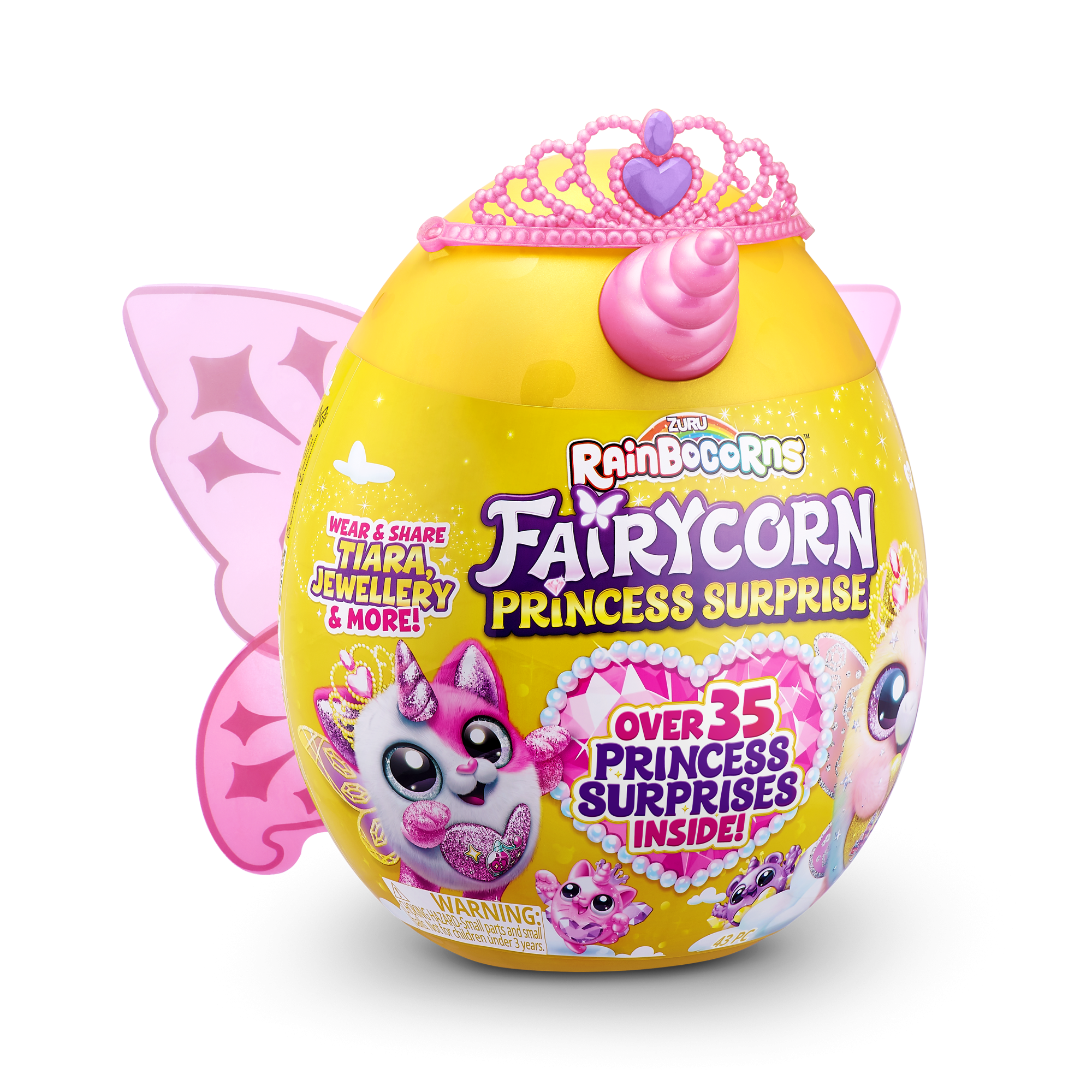 Игровой набор-сюрприз ZURU Rainbocorns Fairycorn Princess S6 с акс. в асс.