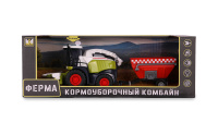 Машинка-комбайн с инерц. механизмом,со светом и звуком