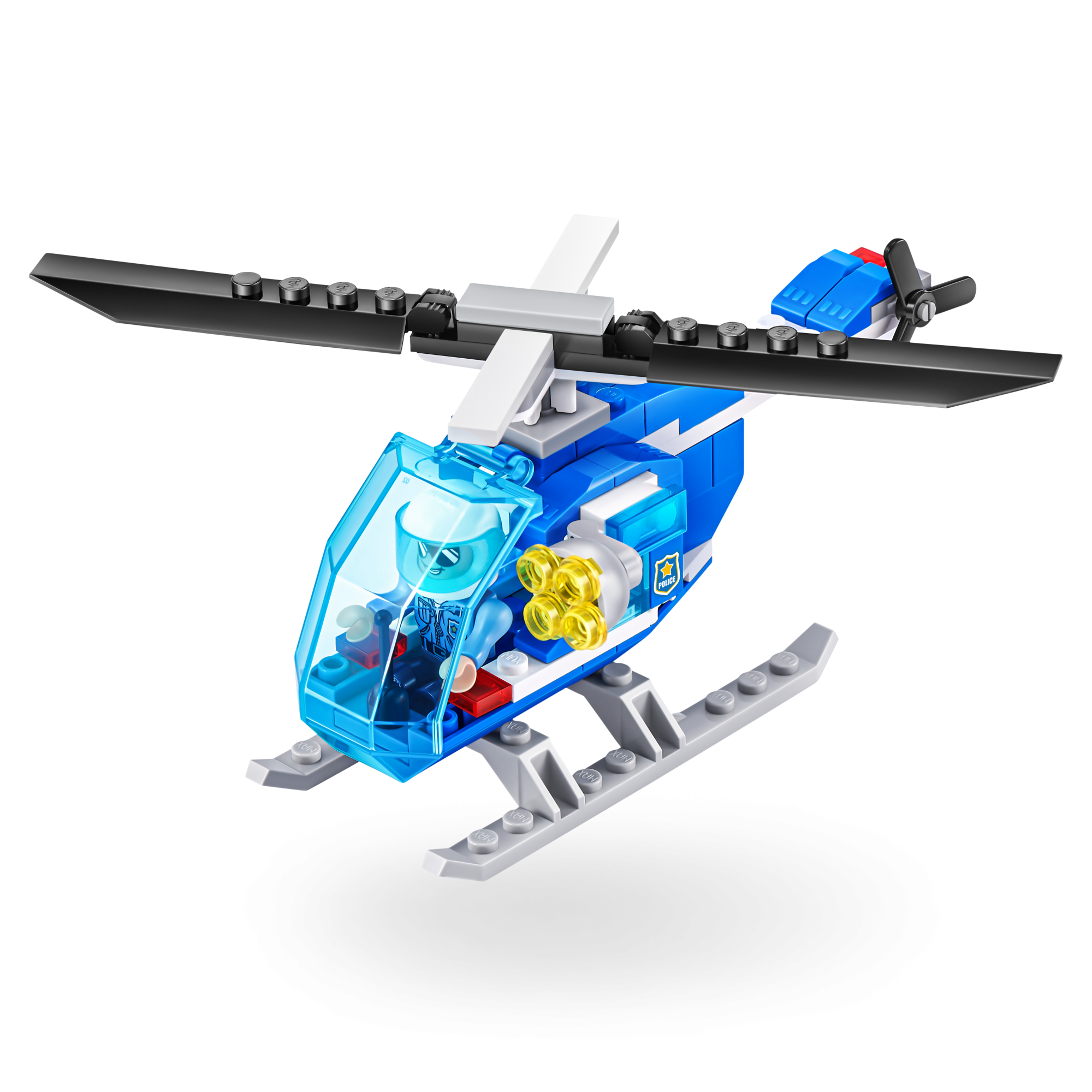 Конструктор ZURU MAX "Городские приключения" Полицейский участок S1, 321 дет.