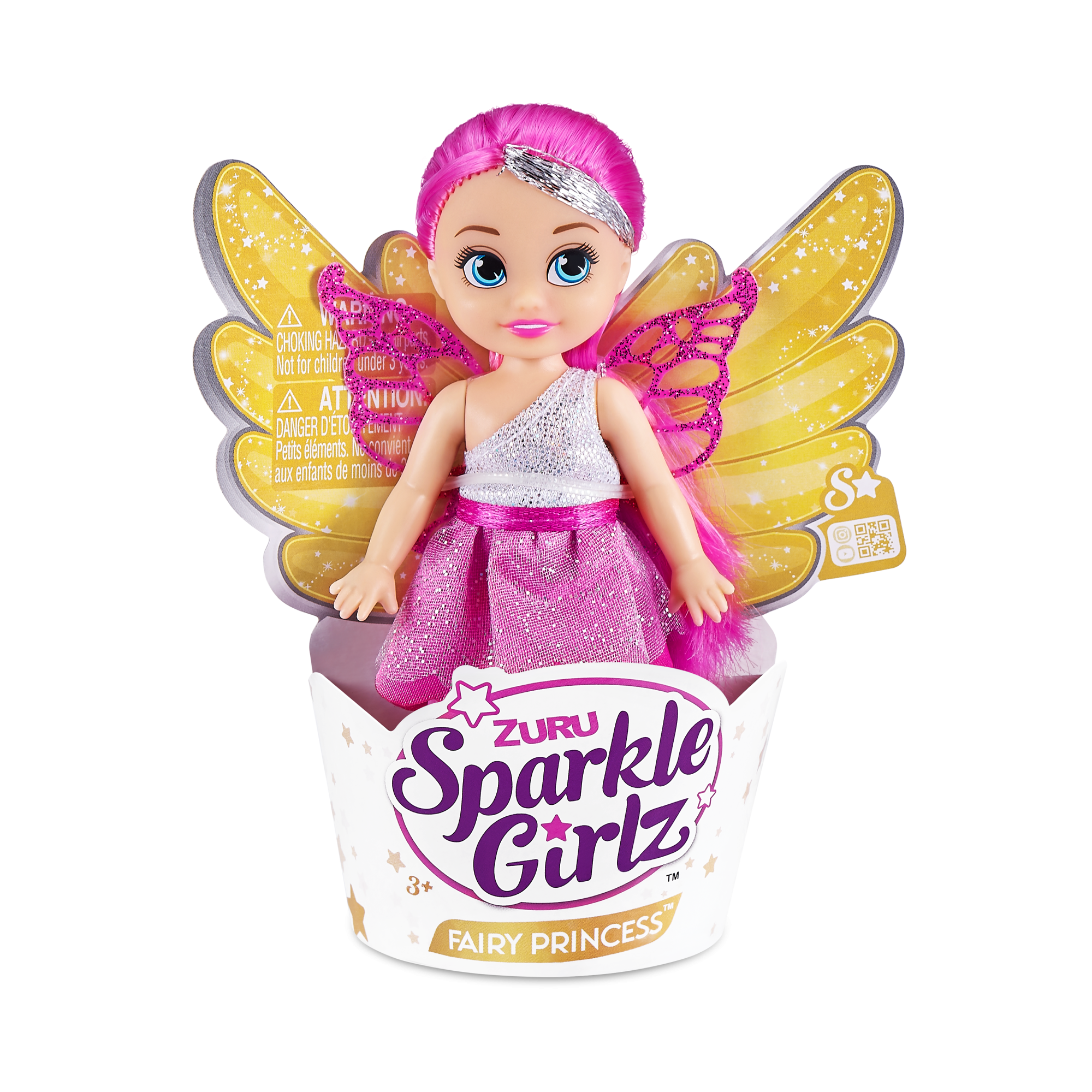 Мини-кукла ZURU Sparkle Girlz "Фея" в асс., дисплей-бокс 24шт.