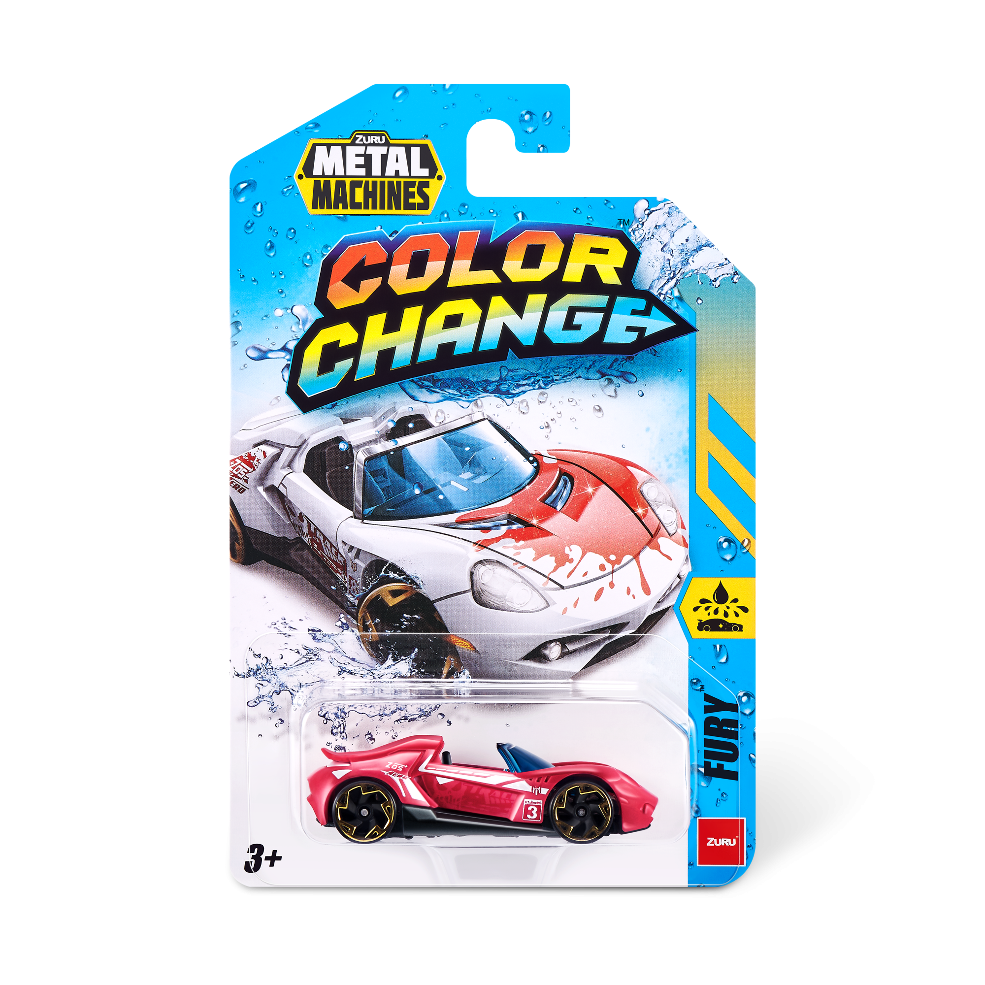 Машинка ZURU Metal Machines хамелеон S1 в асс.