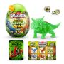 Игровой набор сюрприз в яйце Zuru Smashers Jurassic Light up Dino, с акс., в асс.