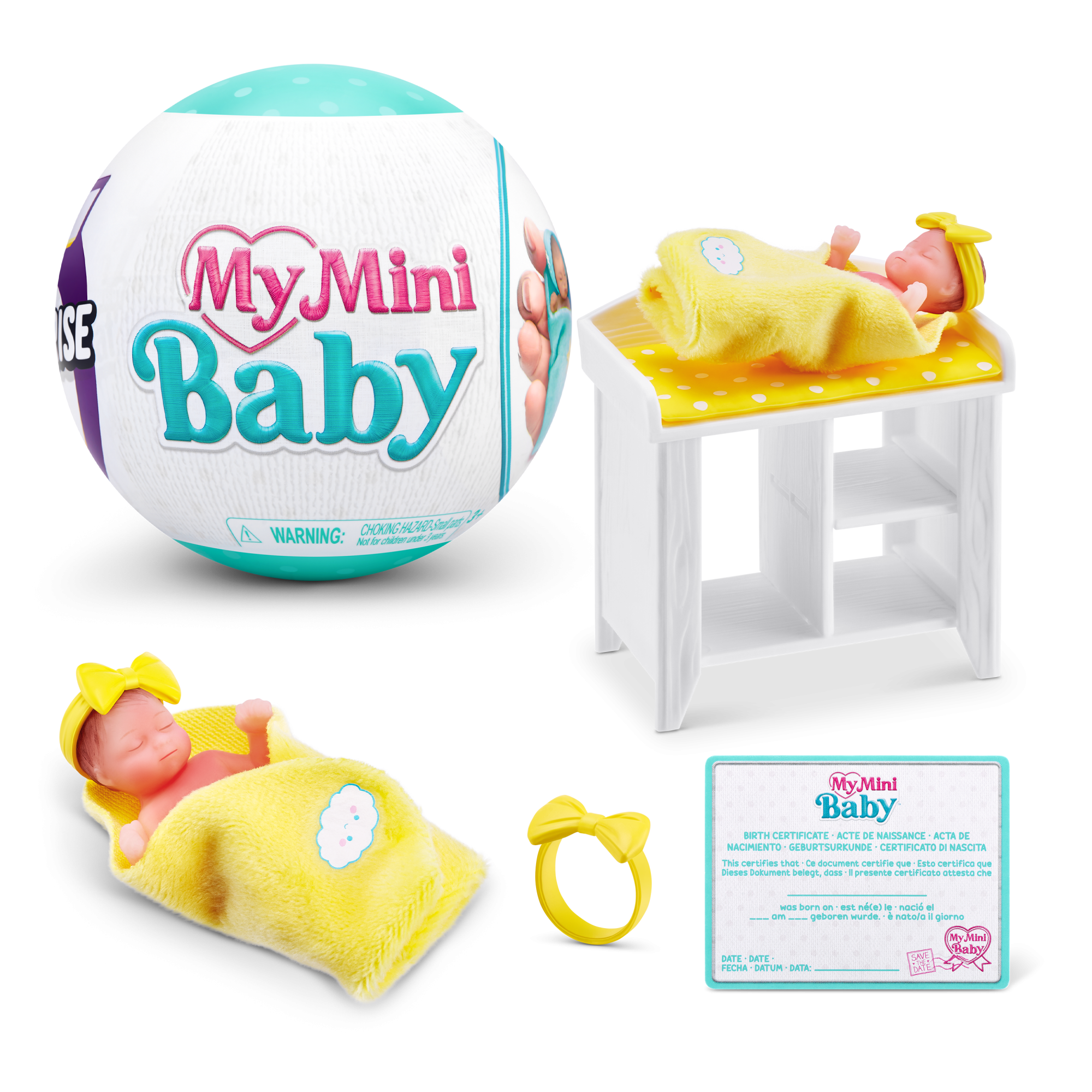 Капсула-сюрприз ZURU 5 Surprise "Мой малыш" S1 с акс. в асс., дисплей-бокс 13шт.