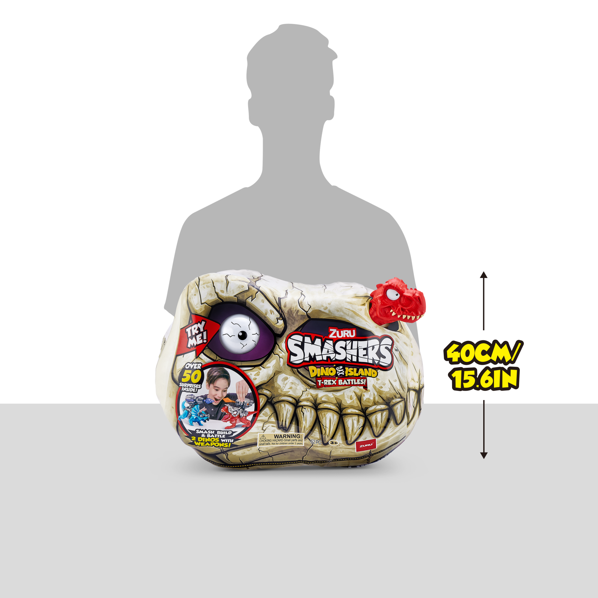 Игрушка Zuru Smashers: "T-Rex Battle", в ассортименте