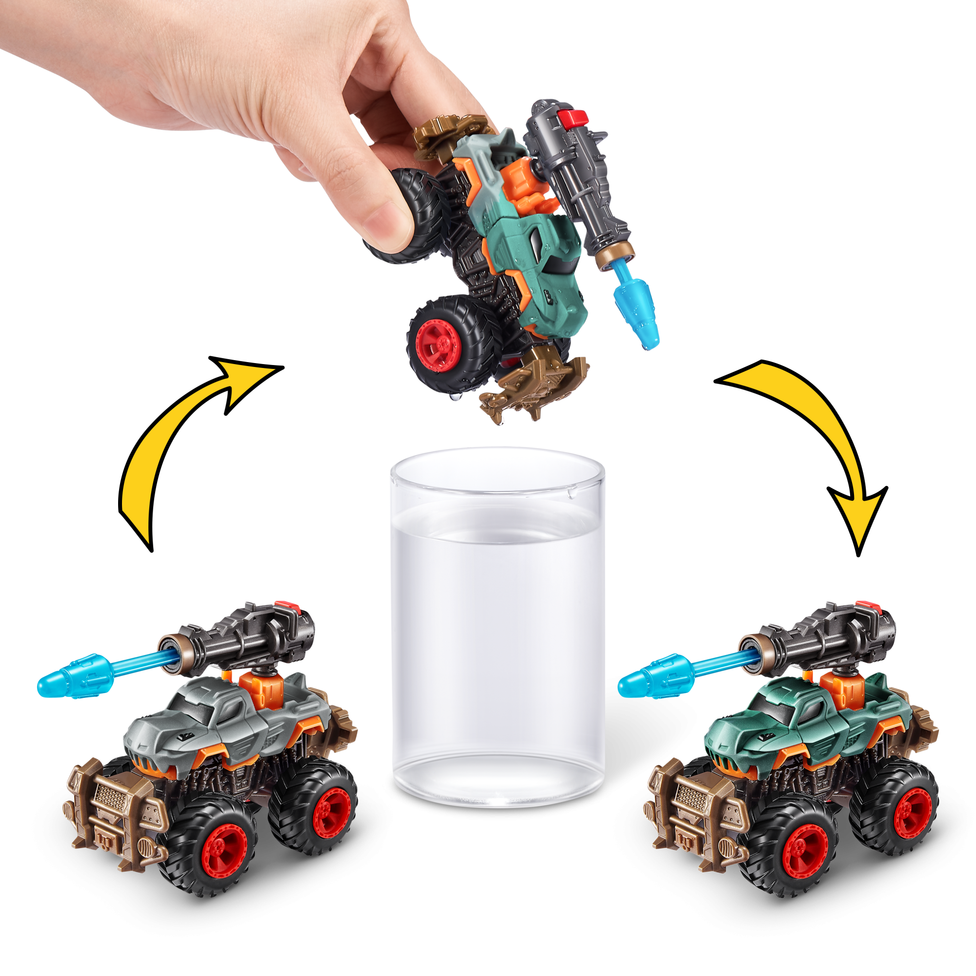 Капсула-сюрприз ZURU 5 Surprise "Монстр-траки" S3 с акс. в асс., дисплей-бокс 13шт.