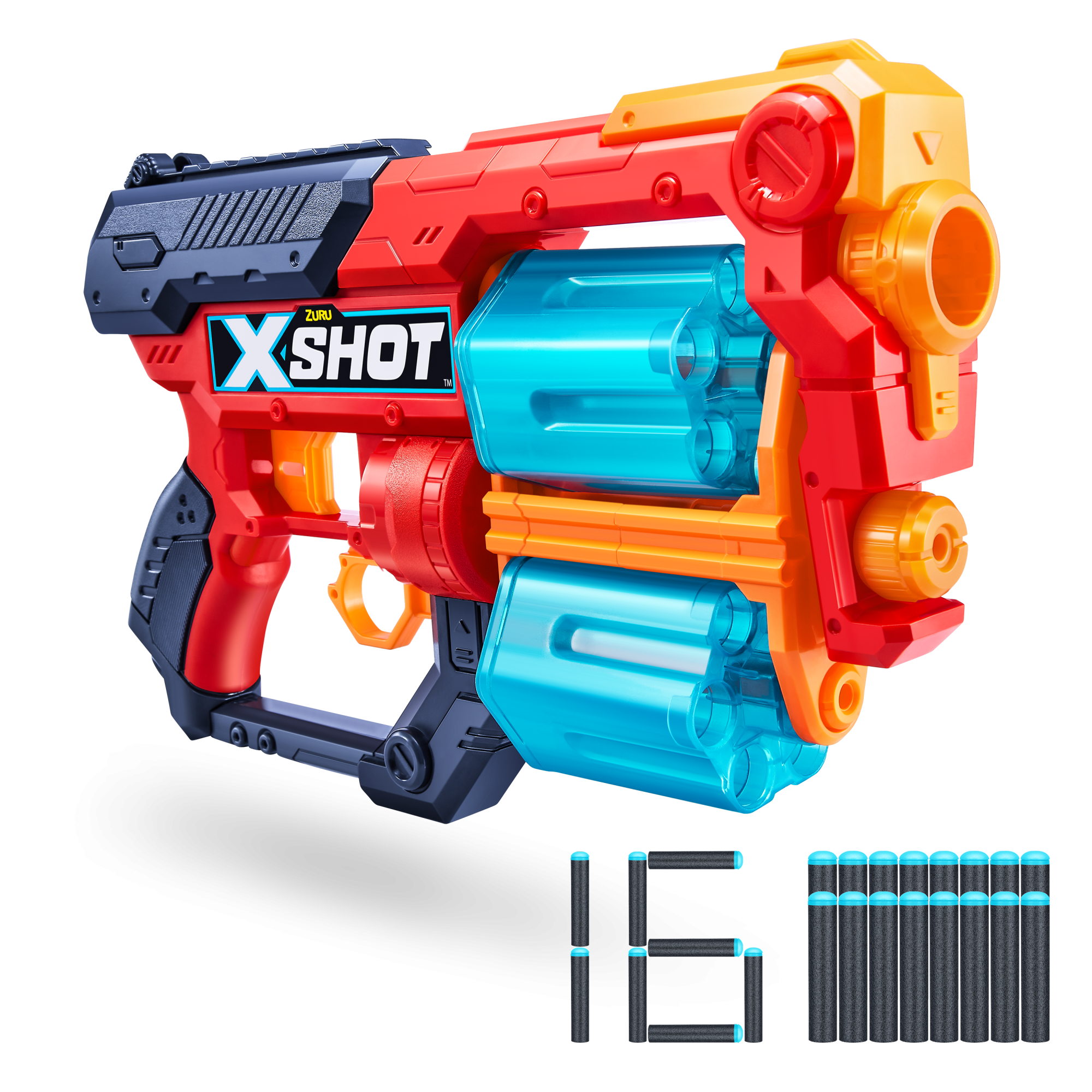Игровой набор ZURU X-Shot EXCEL Эксесс (бластер, 16 снарядов)