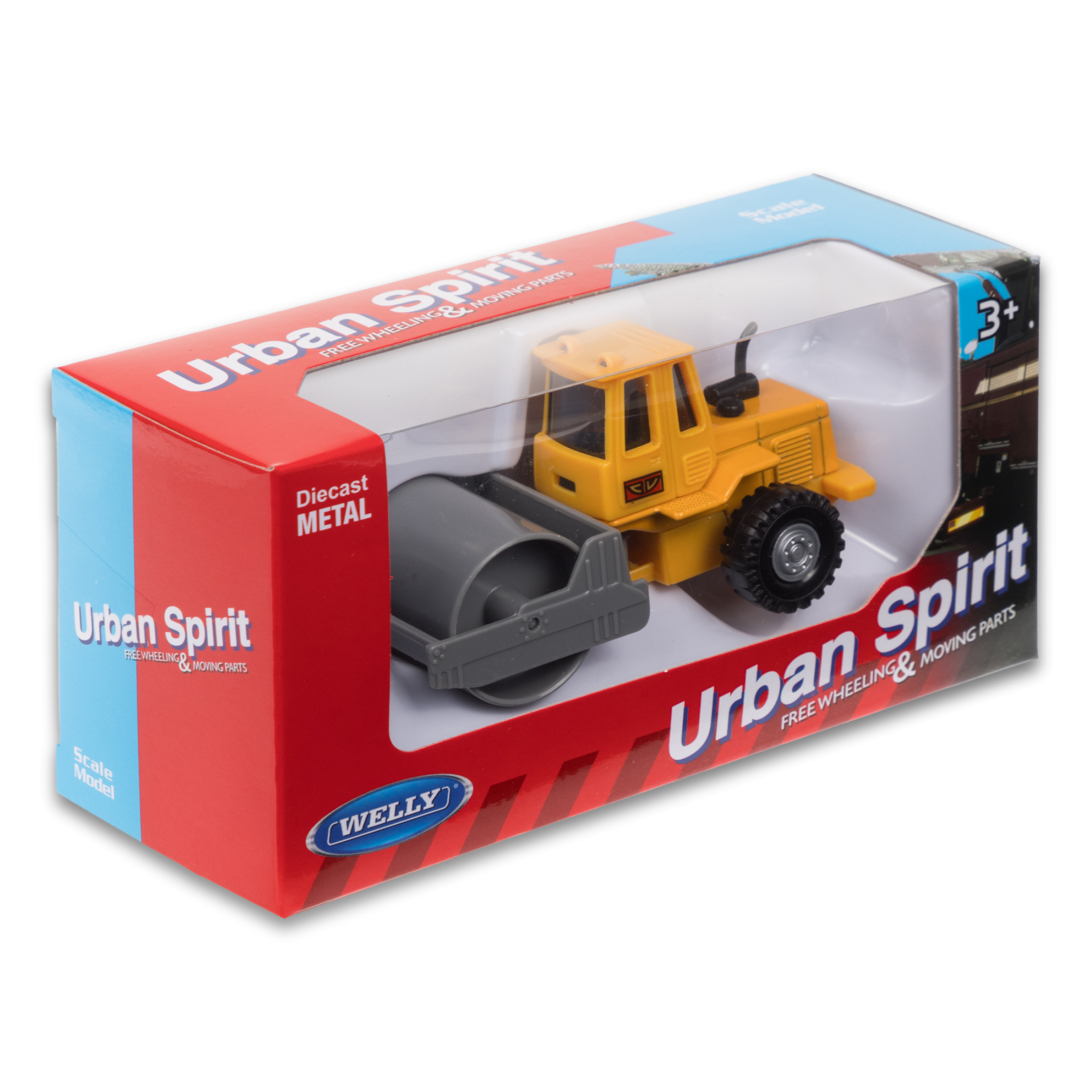 Строительная техника WELLY, 11 см, в асс., дисплей-бокс 24 шт.