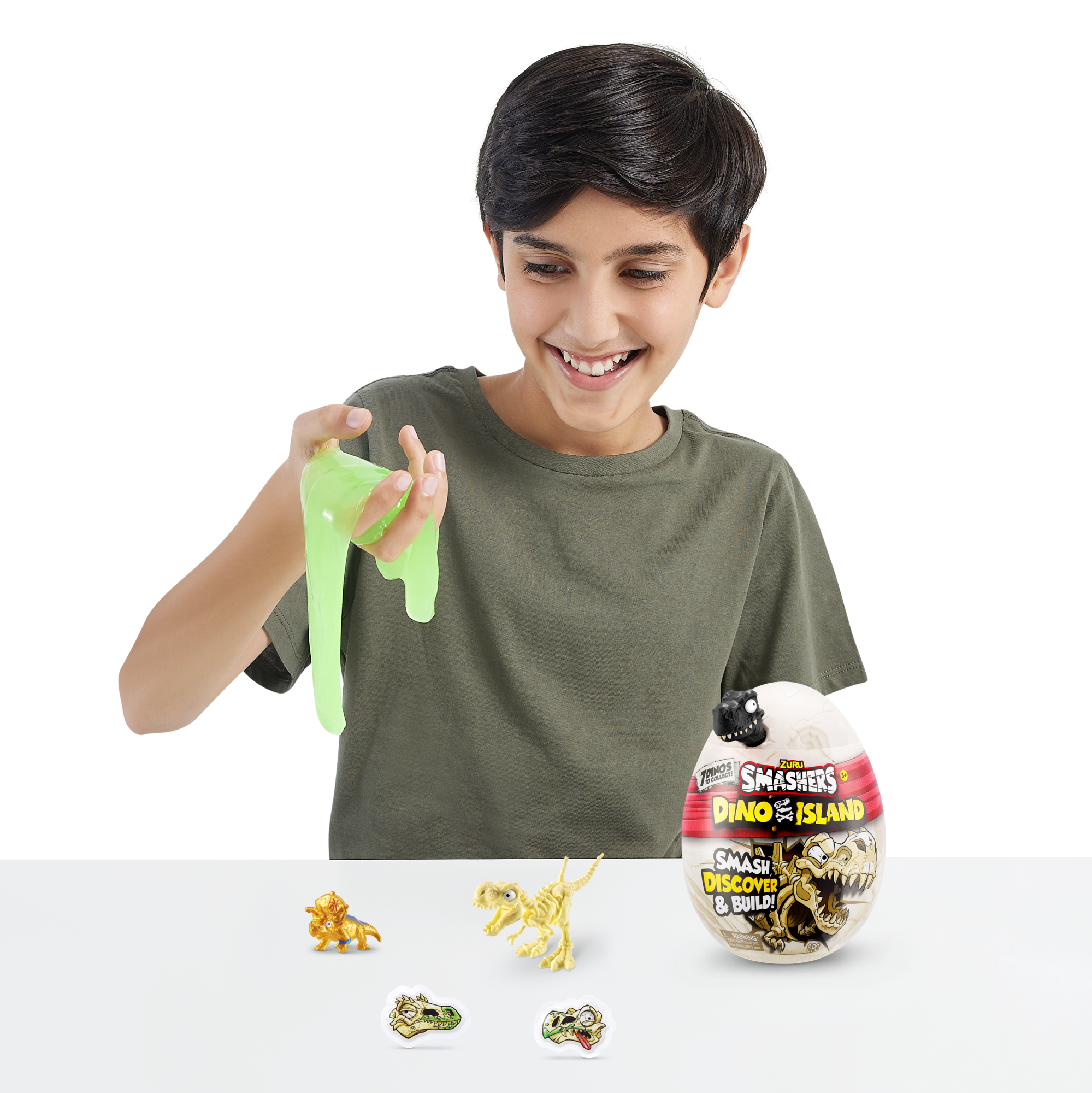 Игрушка Zuru Smashers: "Dino Island" Nano Egg, в ассортименте