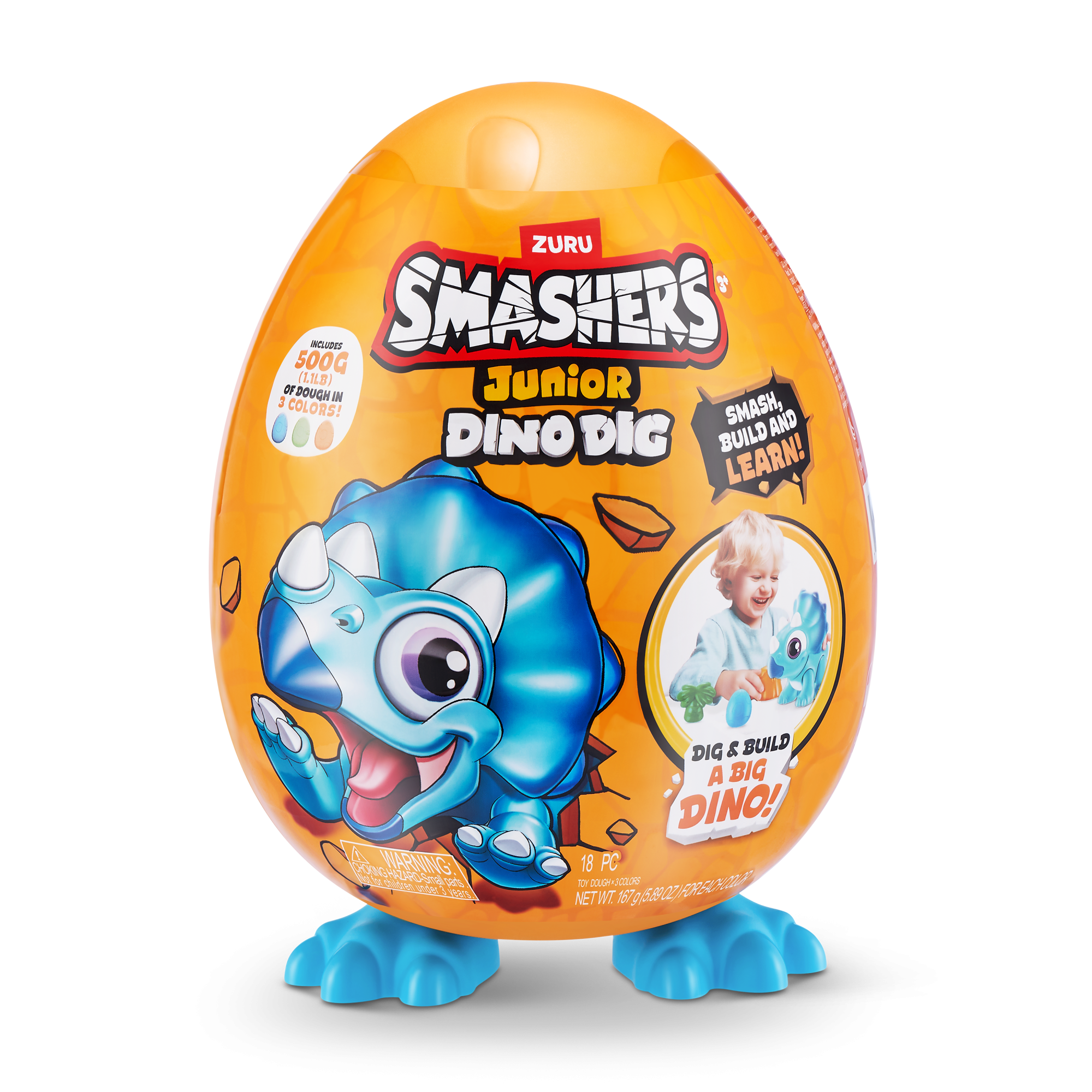 ZURU Smashers Junior Дино-раскопки, игрушка-сюрприз