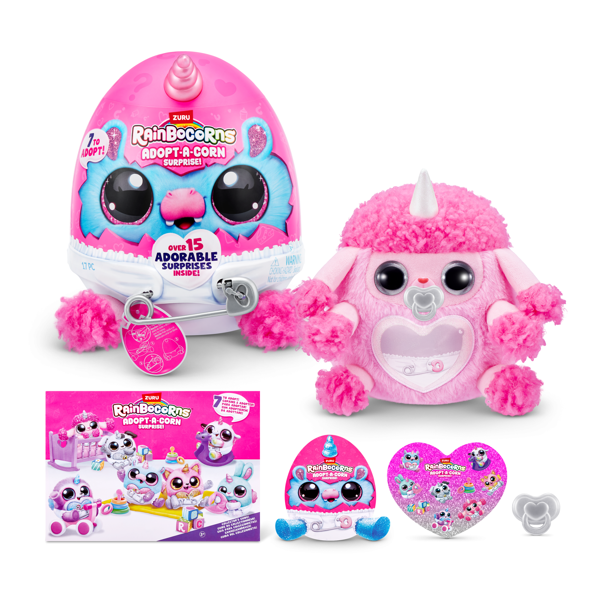 Игровой набор-сюрприз ZURU Rainbocorns Adopt-a-corn  S1 с акс. в асс., малый Игровой набор-сюрприз ZURU Rainbocorns Adopt-a-corn  S1 с акс. в асс., малый