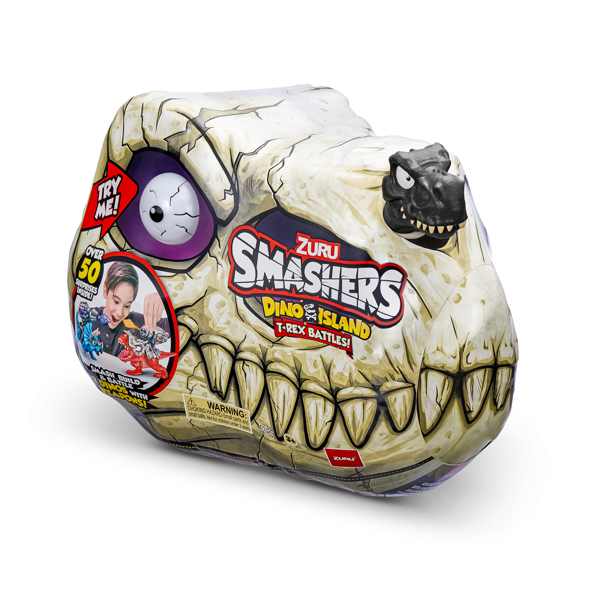 Игрушка Zuru Smashers: "T-Rex Battle", в ассортименте