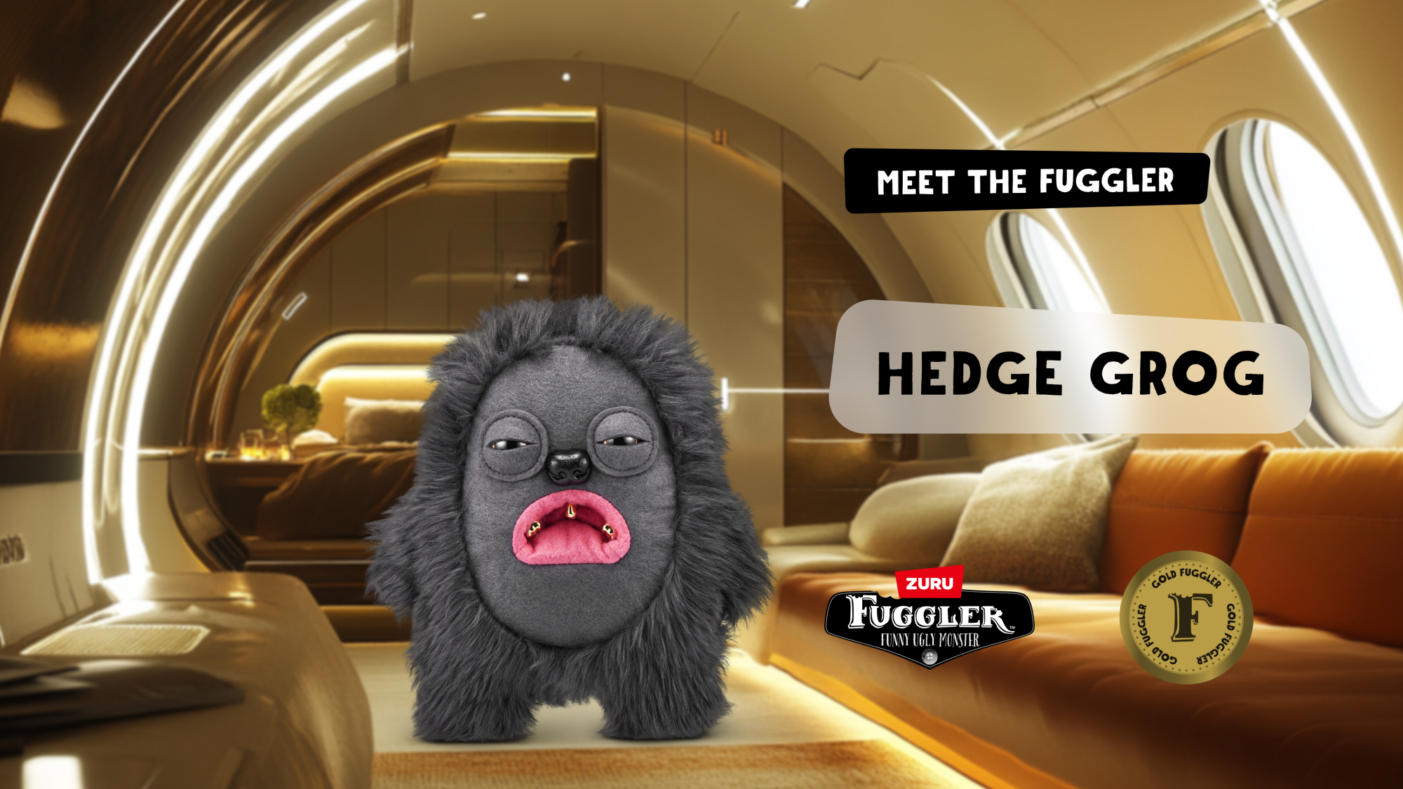 Плюшевая игрушка Zuru Fuggler Hedge Grog - Eyes and Teeth