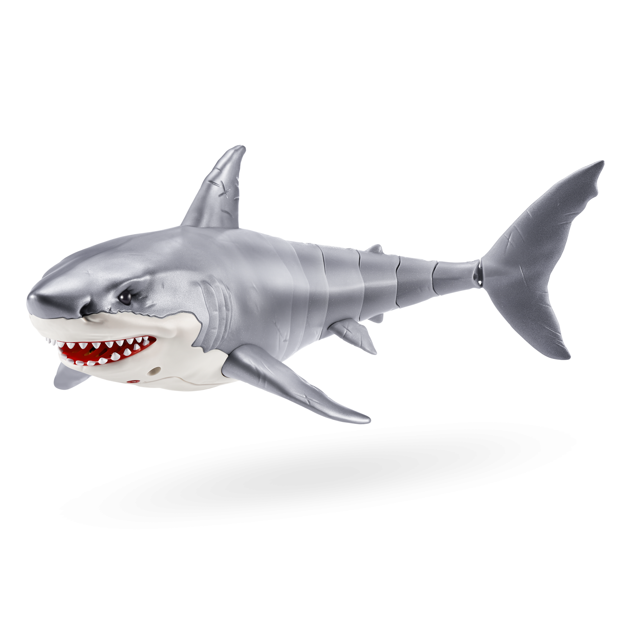 Игрушка ZURU Robo Alive интерактивная Белая акула S1