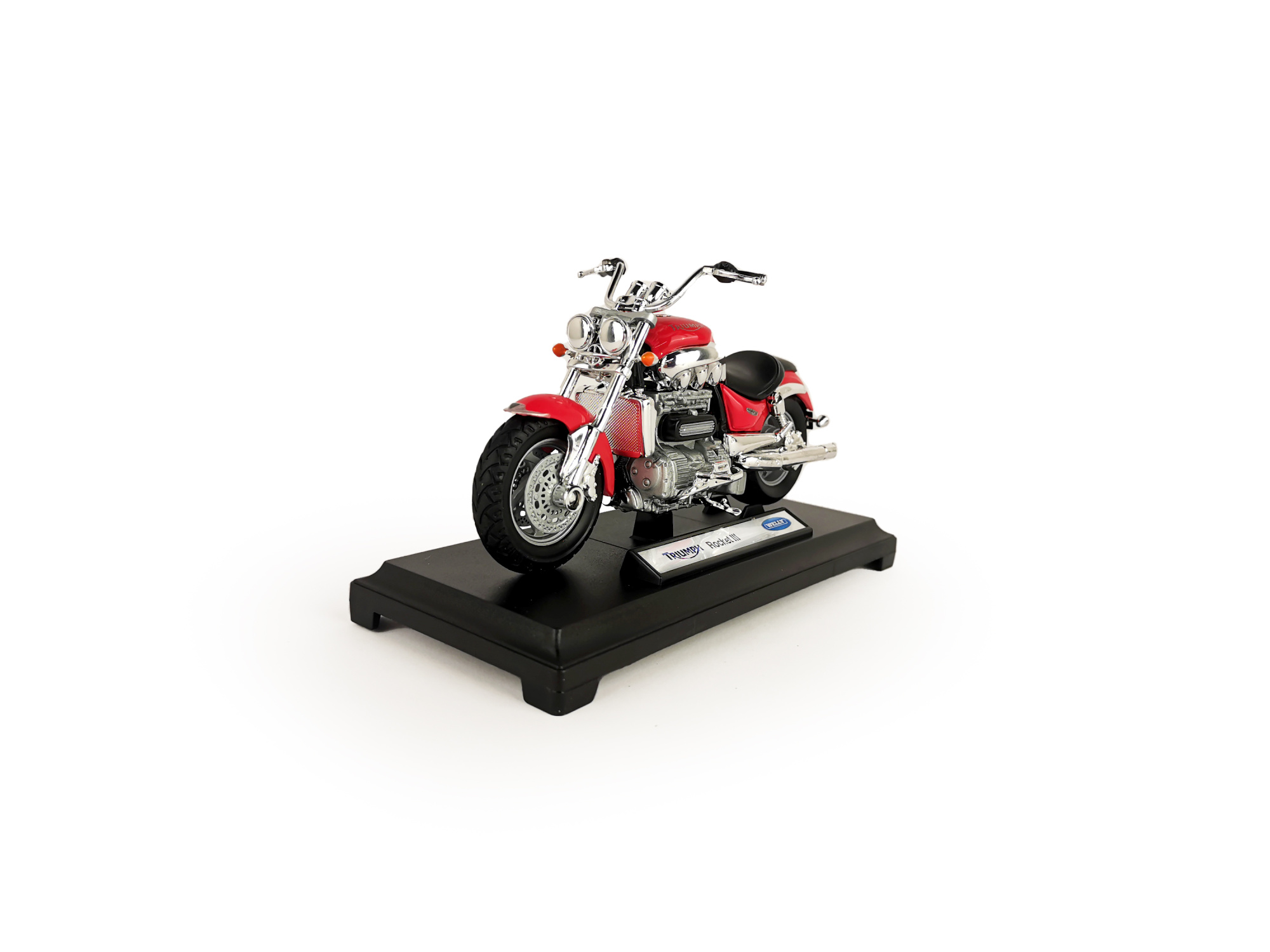 Мотоцикл WELLY 1:18 Triumph Rocket III, красный