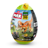 Конструктор ZURU MAX "Дино-Приключения" S1, 310 дет.