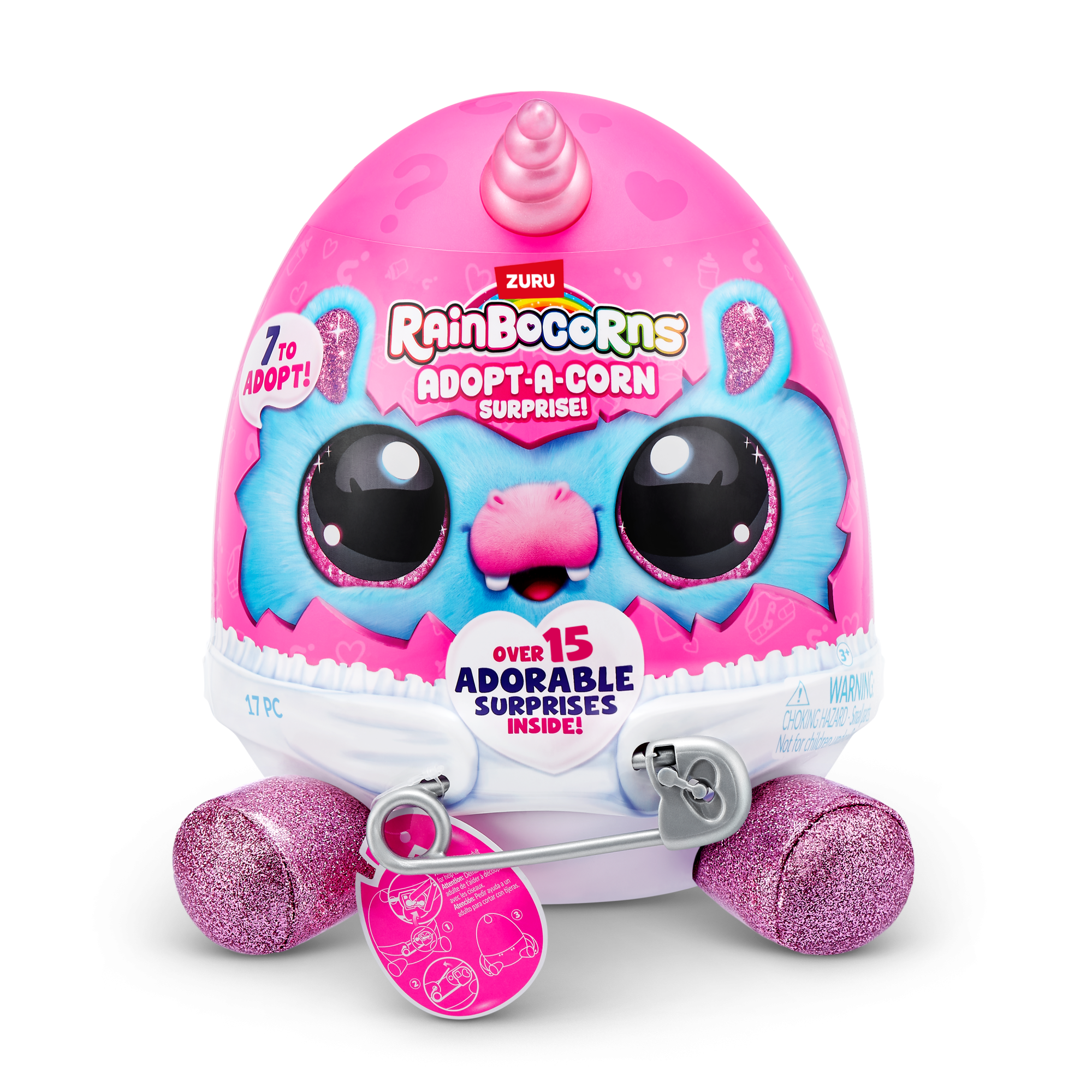 Игровой набор-сюрприз ZURU Rainbocorns Adopt-a-corn  S1 с акс. в асс., малый Игровой набор-сюрприз ZURU Rainbocorns Adopt-a-corn  S1 с акс. в асс., малый