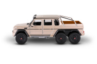 Машинка WELLY 1:24 Mercedeces-Benz G63 AMG 6X6, золотой