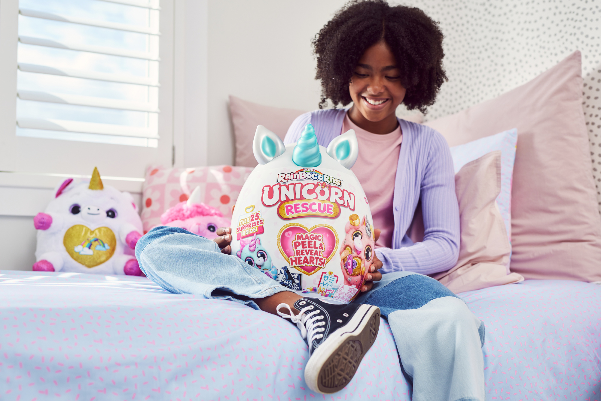 ZURU Rainbocorns Unicorn Rescue S4 с акс., игрушка-сюрприз