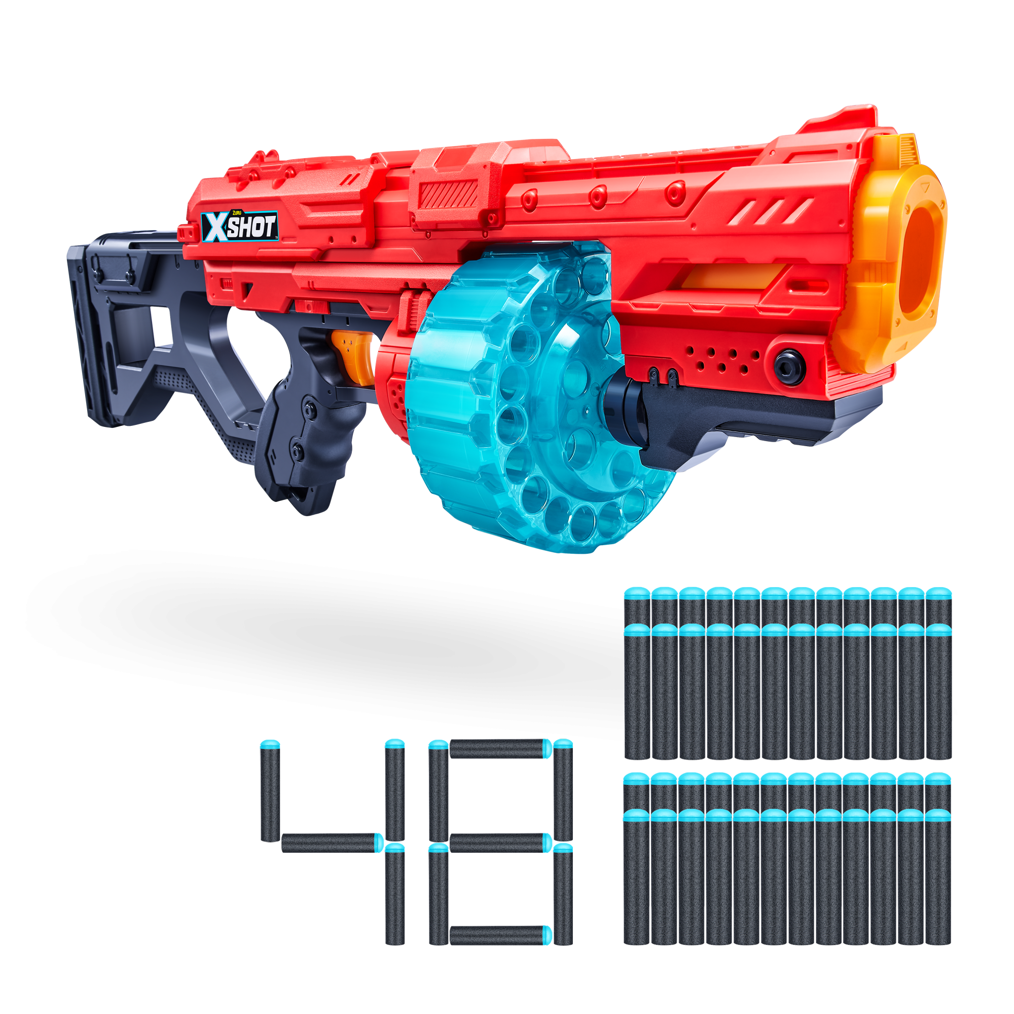 Игровой набор ZURU X-Shot EXCEL Макс Хэйвок (бластер, 48 снарядов)