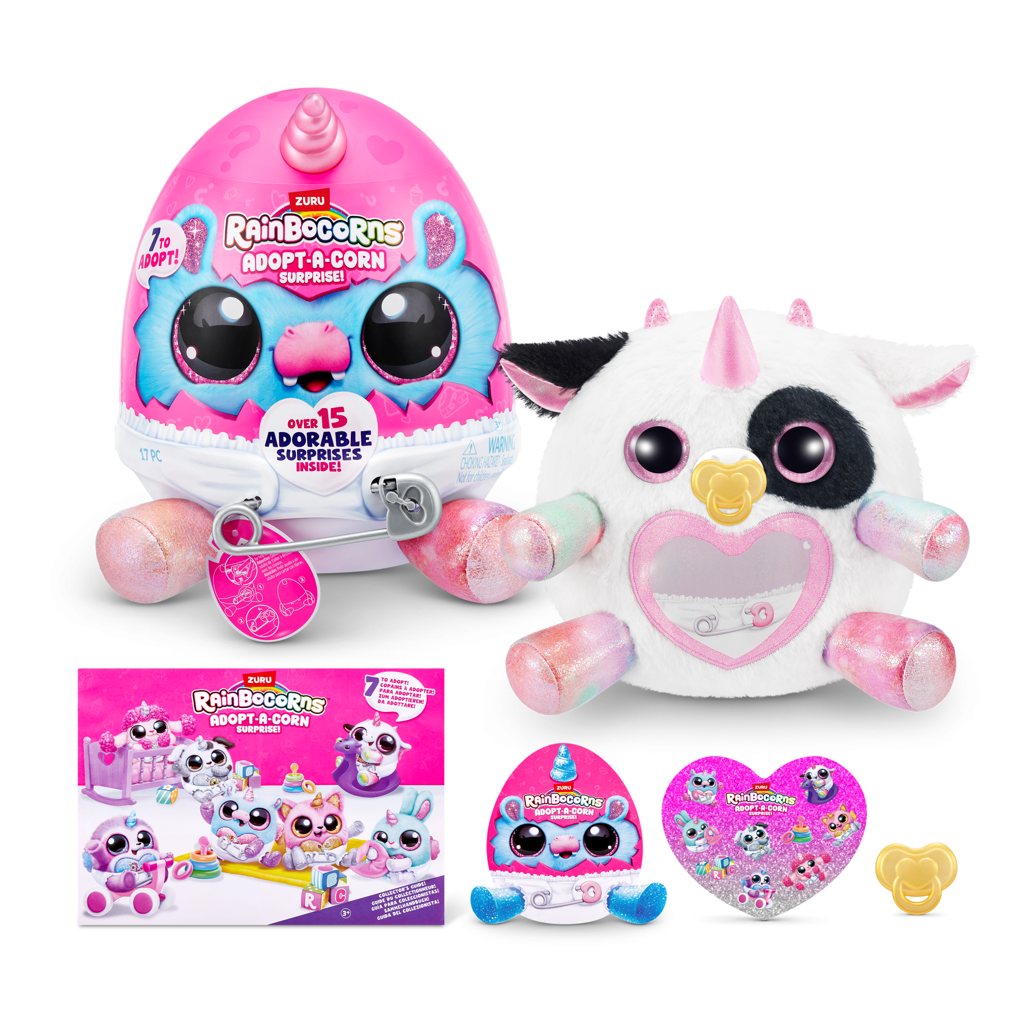 Игровой набор-сюрприз ZURU Rainbocorns Adopt-a-corn  S1 с акс. в асс., малый Игровой набор-сюрприз ZURU Rainbocorns Adopt-a-corn  S1 с акс. в асс., малый