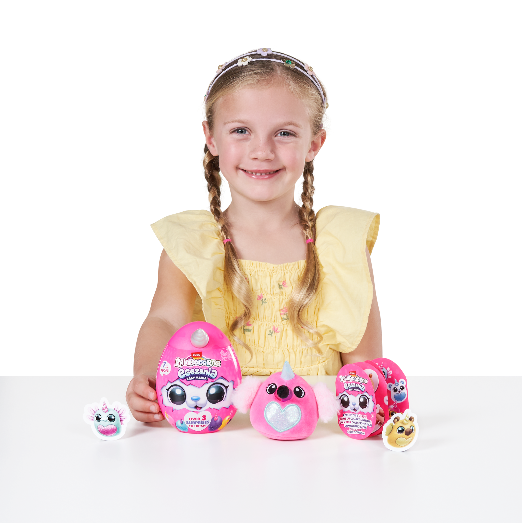Игровой набор-сюрприз ZURU Rainbocorns Eggzania Baby Mania S1 с акс. в асс.