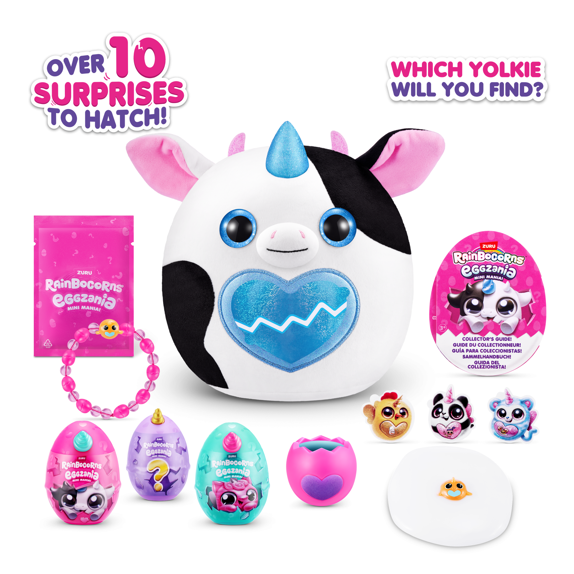 ZURU Rainbocorns Eggzania mini S1 с акс., игрушка-сюрприз
