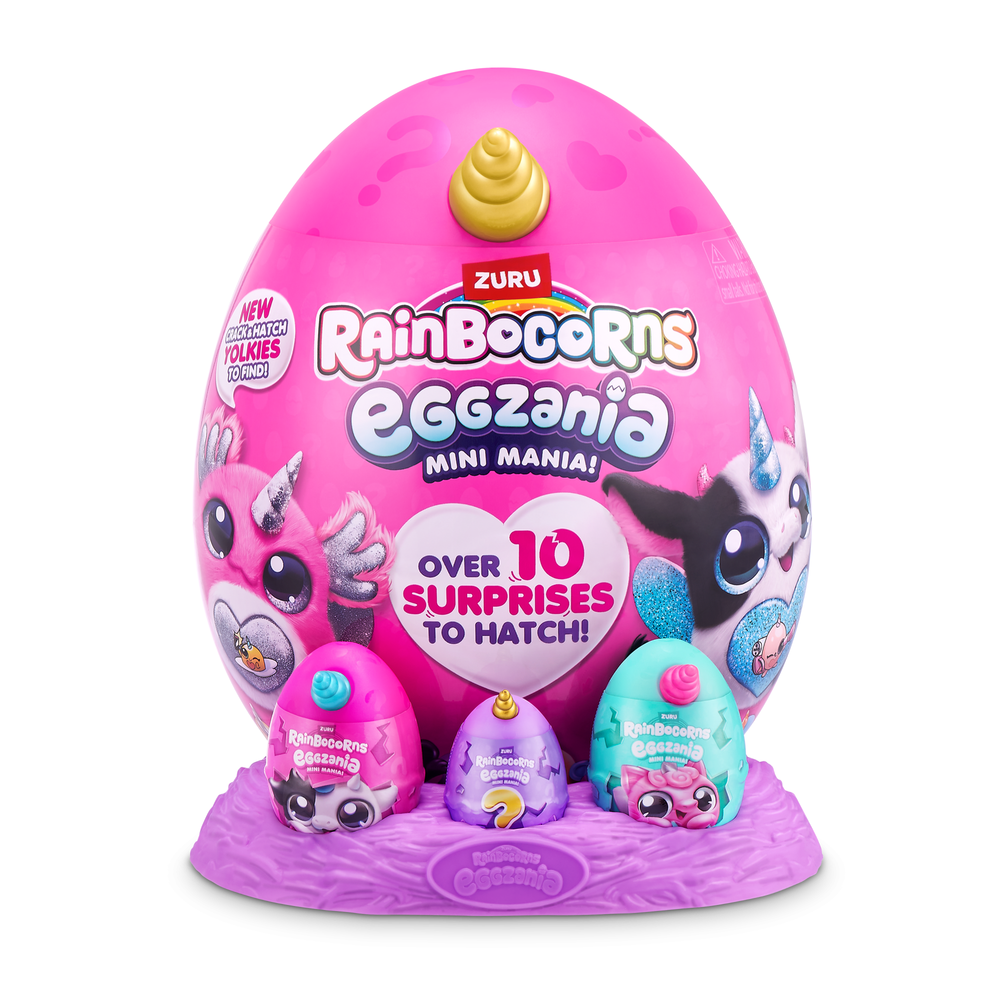 ZURU Rainbocorns Eggzania mini S1 с акс., игрушка-сюрприз