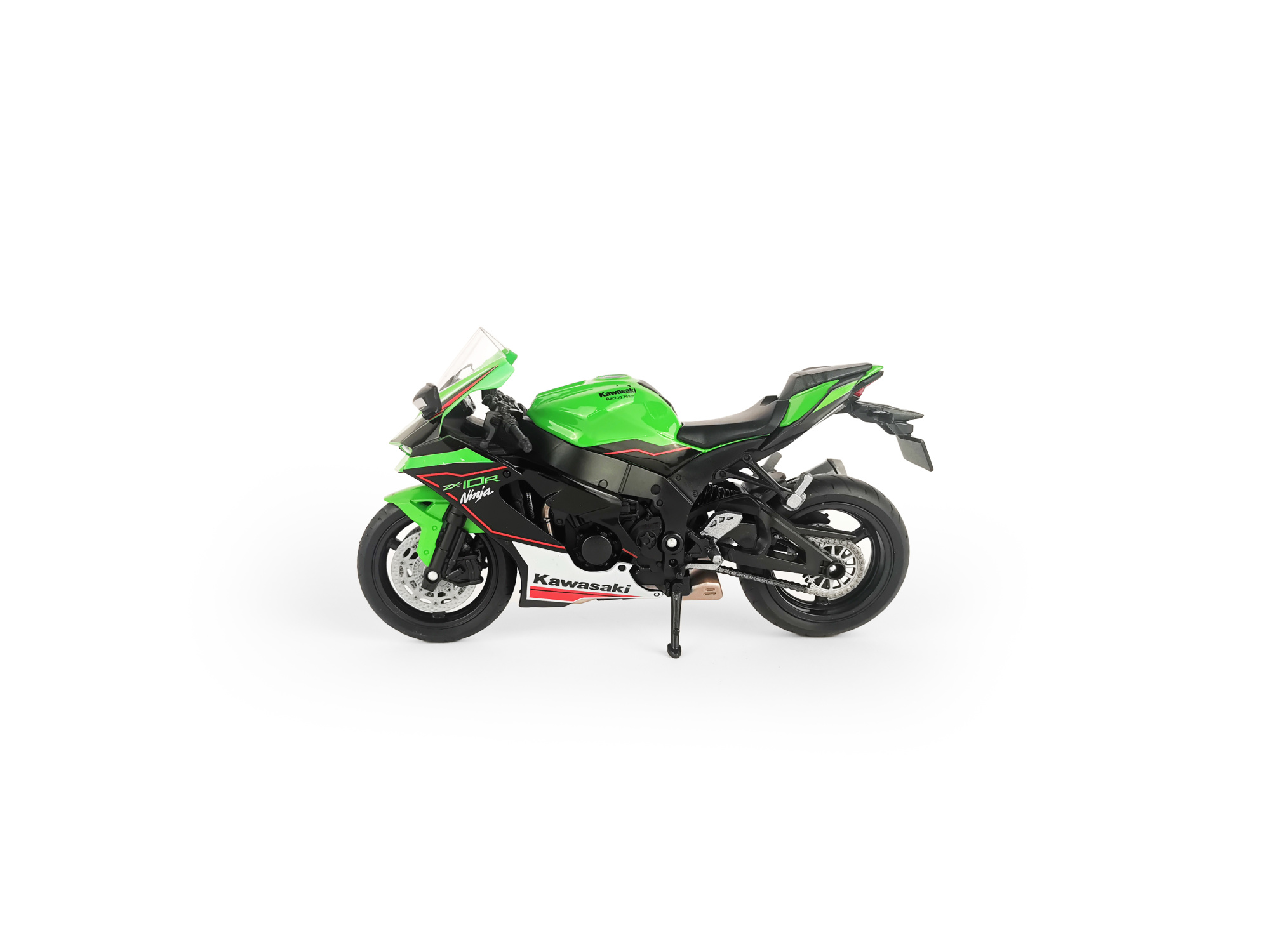 Мотоцикл WELLY 1:12 Kawasaki Ninja ZX-10R, зеленый