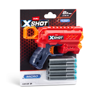 Игровой набор ZURU X-Shot EXCEL Микро v2.0 (бластер, 8 снарядов), дисплей-бокс 12шт.