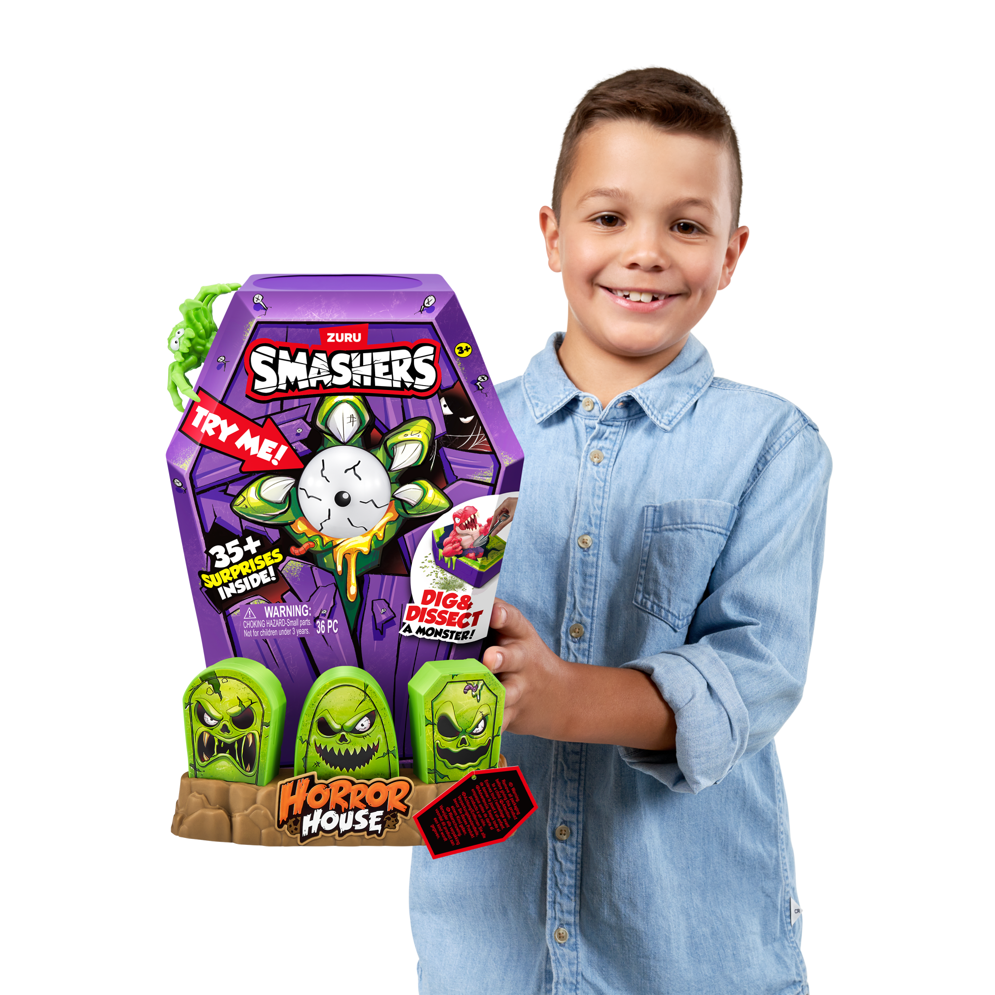 Игрушка ZURU Smashers "Дом Ужасов"