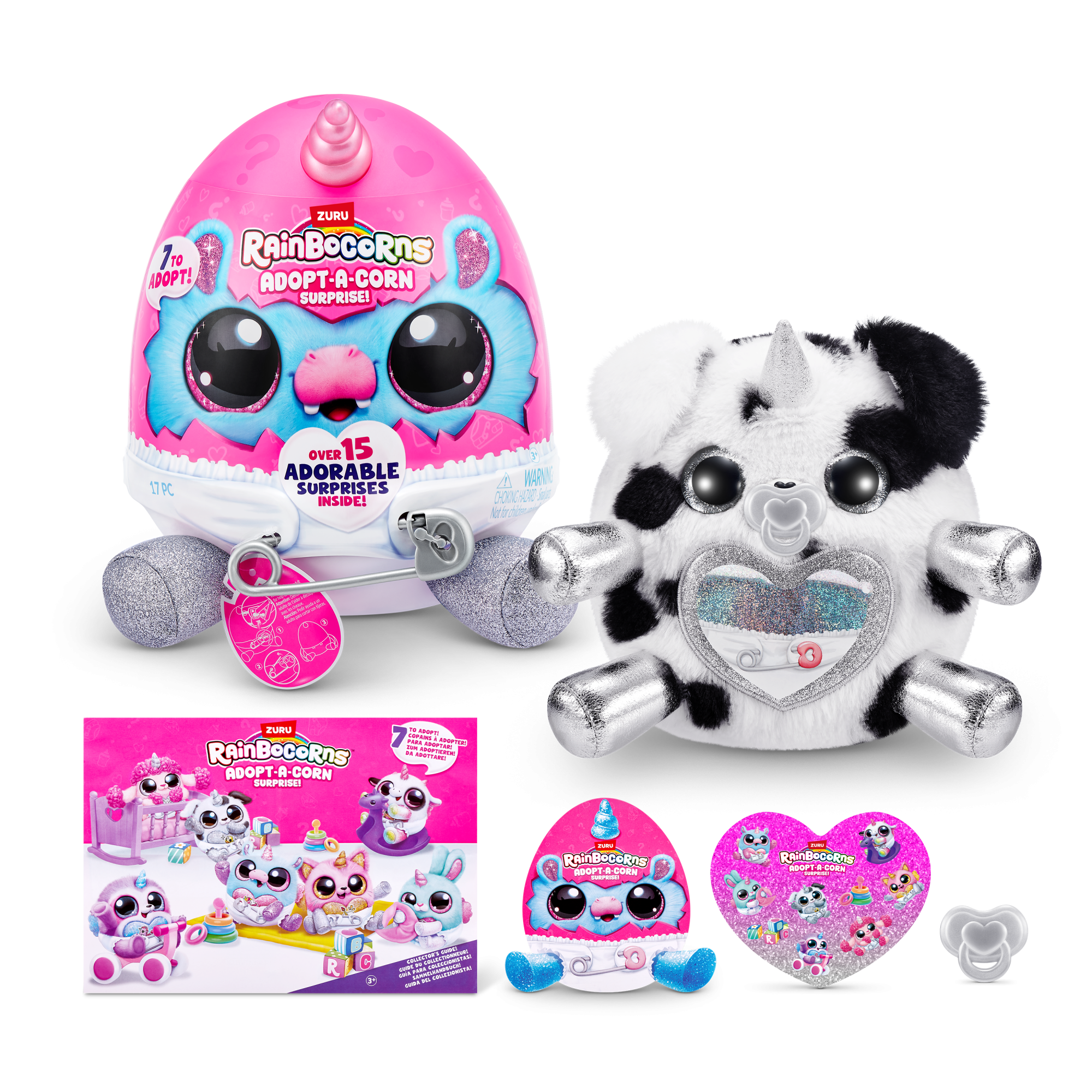 Игровой набор-сюрприз ZURU Rainbocorns Adopt-a-corn  S1 с акс. в асс., малый Игровой набор-сюрприз ZURU Rainbocorns Adopt-a-corn  S1 с акс. в асс., малый