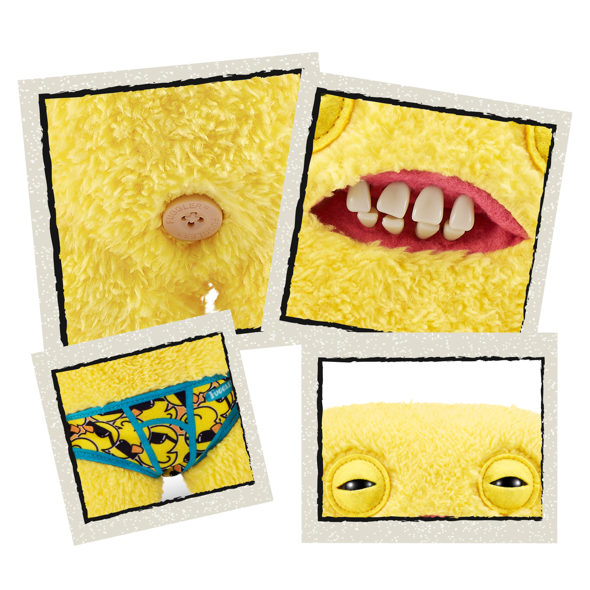 Плюшевая игрушка Zuru Fuggler SQUIDGE - Yellow