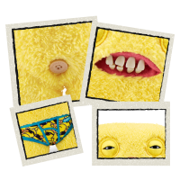 Плюшевая игрушка Zuru Fuggler SQUIDGE - Yellow