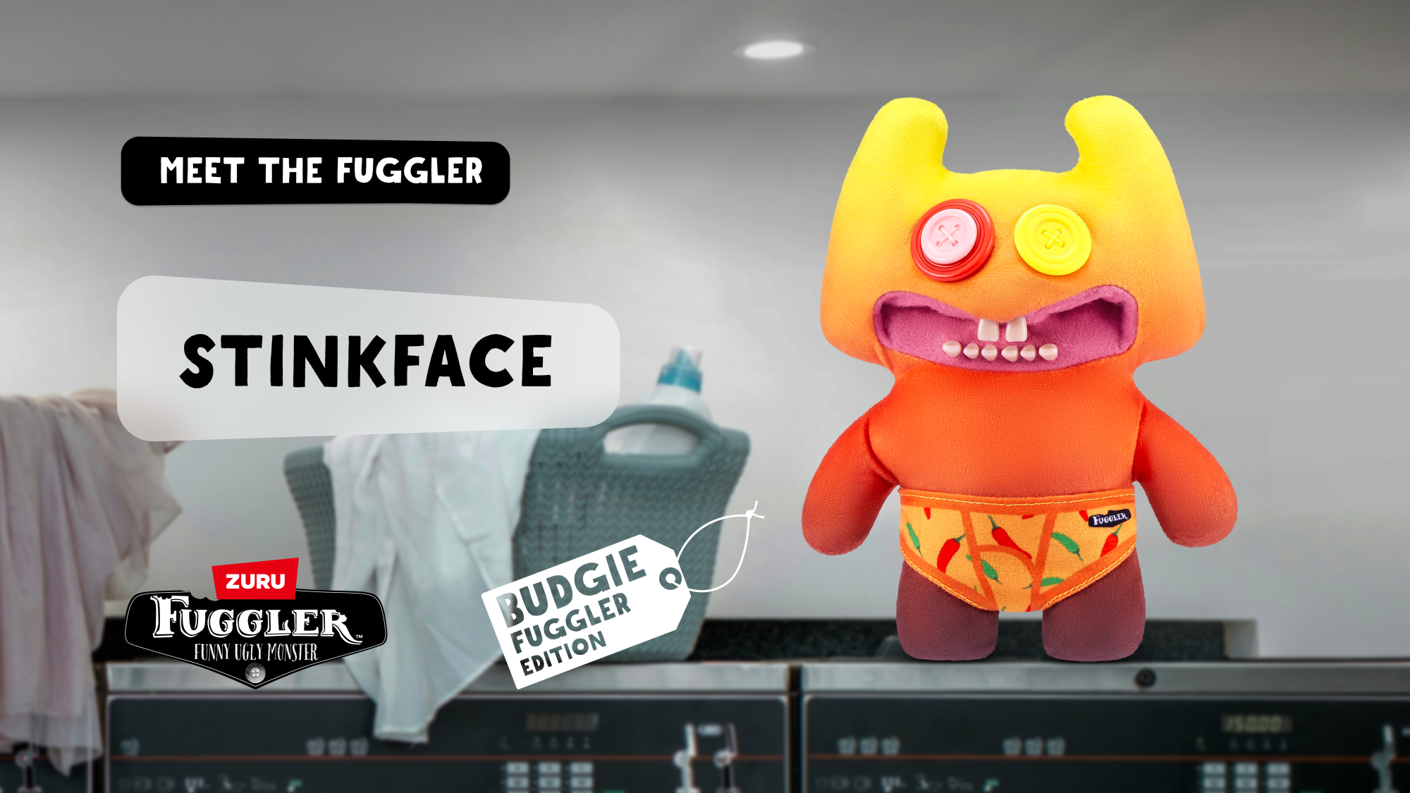 Плюшевая игрушка Zuru Fuggler BF STINKFACE OMBRE Плюшевая игрушка Zuru Fuggler BF STINKFACE OMBRE