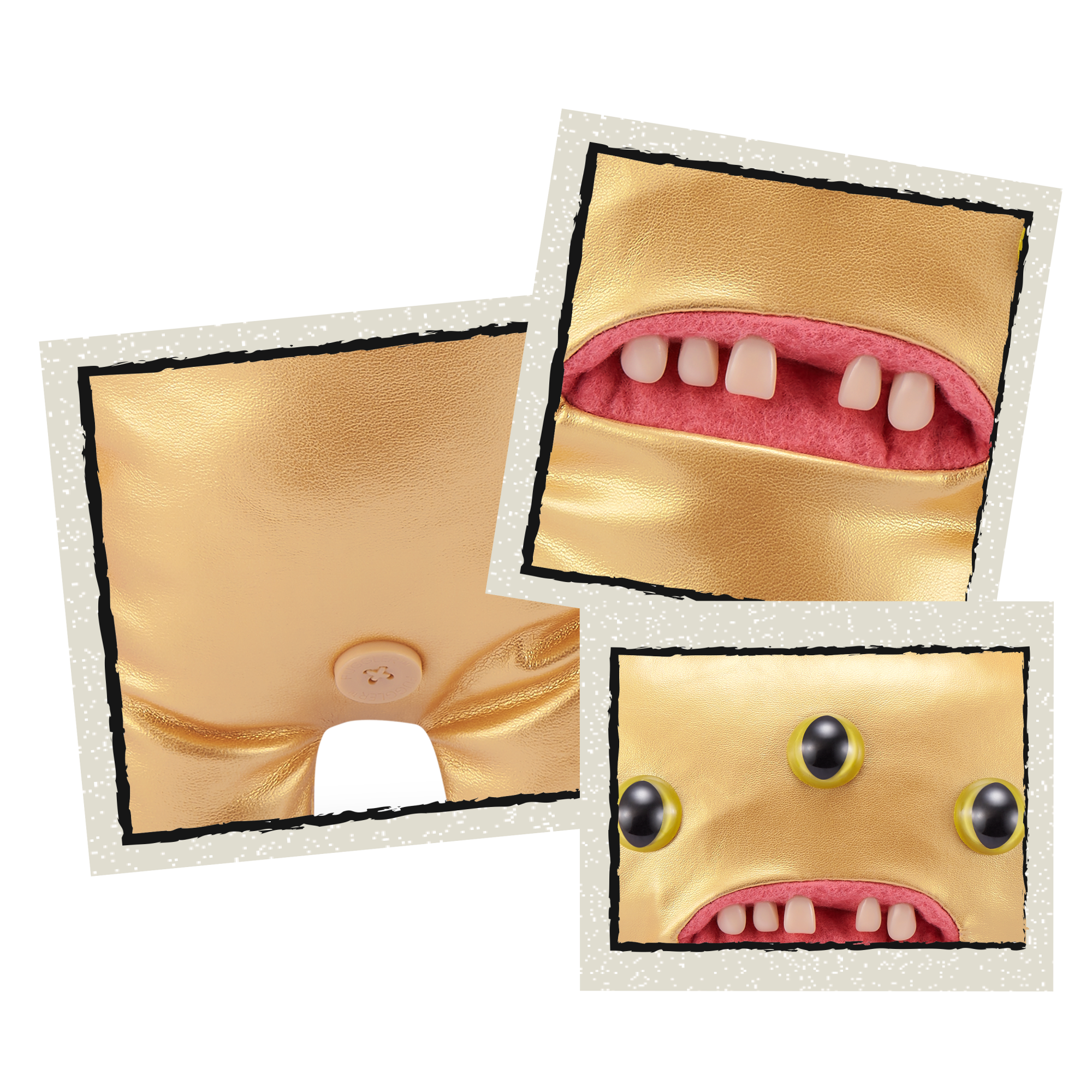 Плюшевая игрушка Zuru Fuggler Reeko - All over Gold