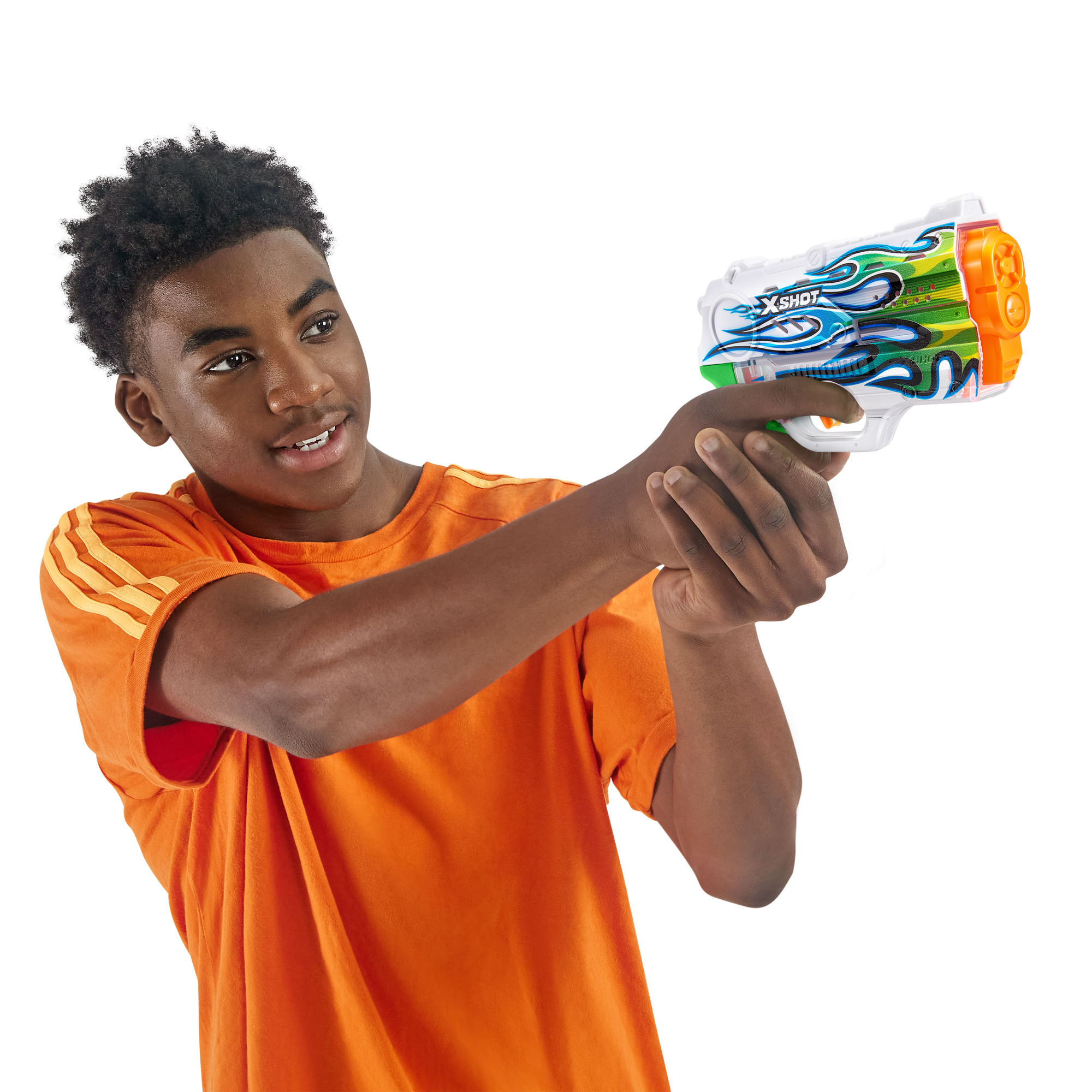 Бластер водный ZURU X-Shot Water FAST-FILL Skins Нано КВАДРО (4 бластера)