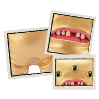 Плюшевая игрушка Zuru Fuggler Reeko - All over Gold