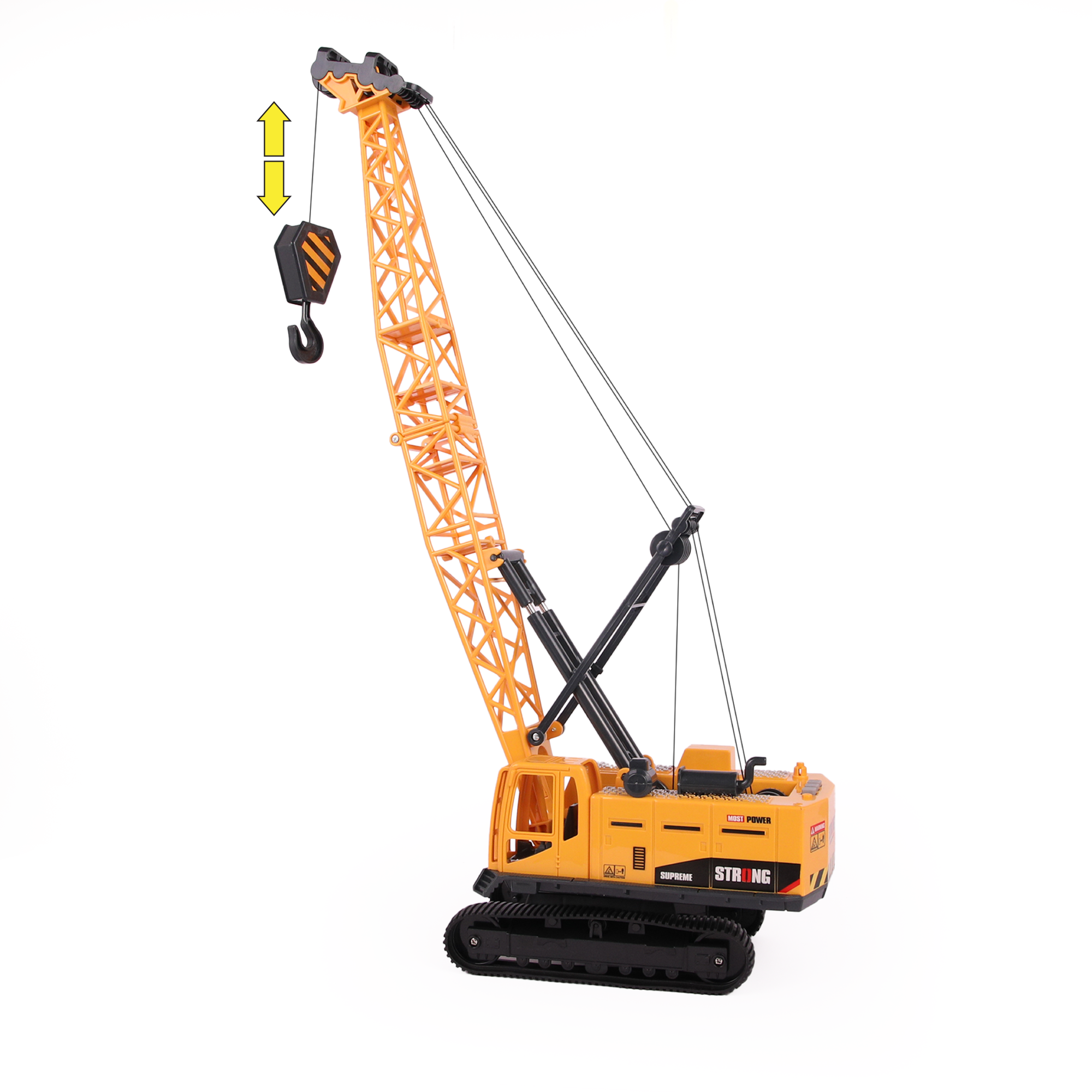 Игрушка кран KID ROCKS,масштаб 1:14